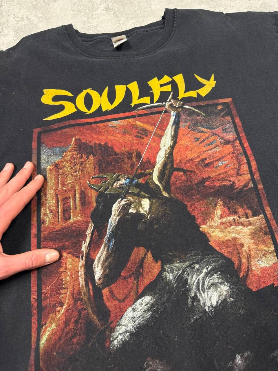 Band Tees Vintage Soulfly Ritual Aggression T-Shirt Size XXL Size US XXL / EU 58 / 5 - 7 Thumbnail
