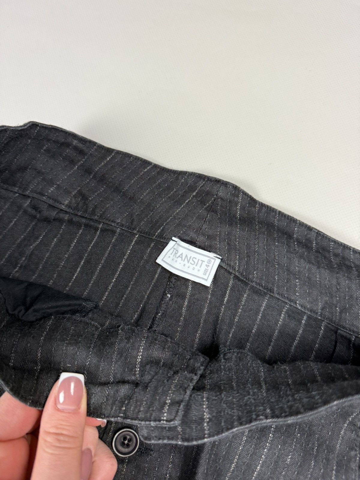 Transit Transit Par Such Avant-garde Striped Dress Pants Trousers Size 28" / US 6 / IT 42 - 11 Thumbnail