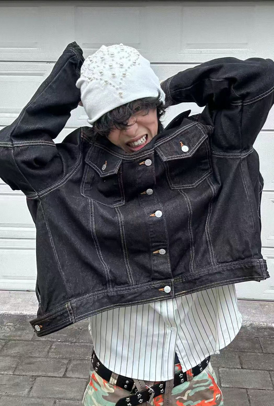 VIBE Pearl Heart Beanie Size ONE SIZE - 5 Thumbnail