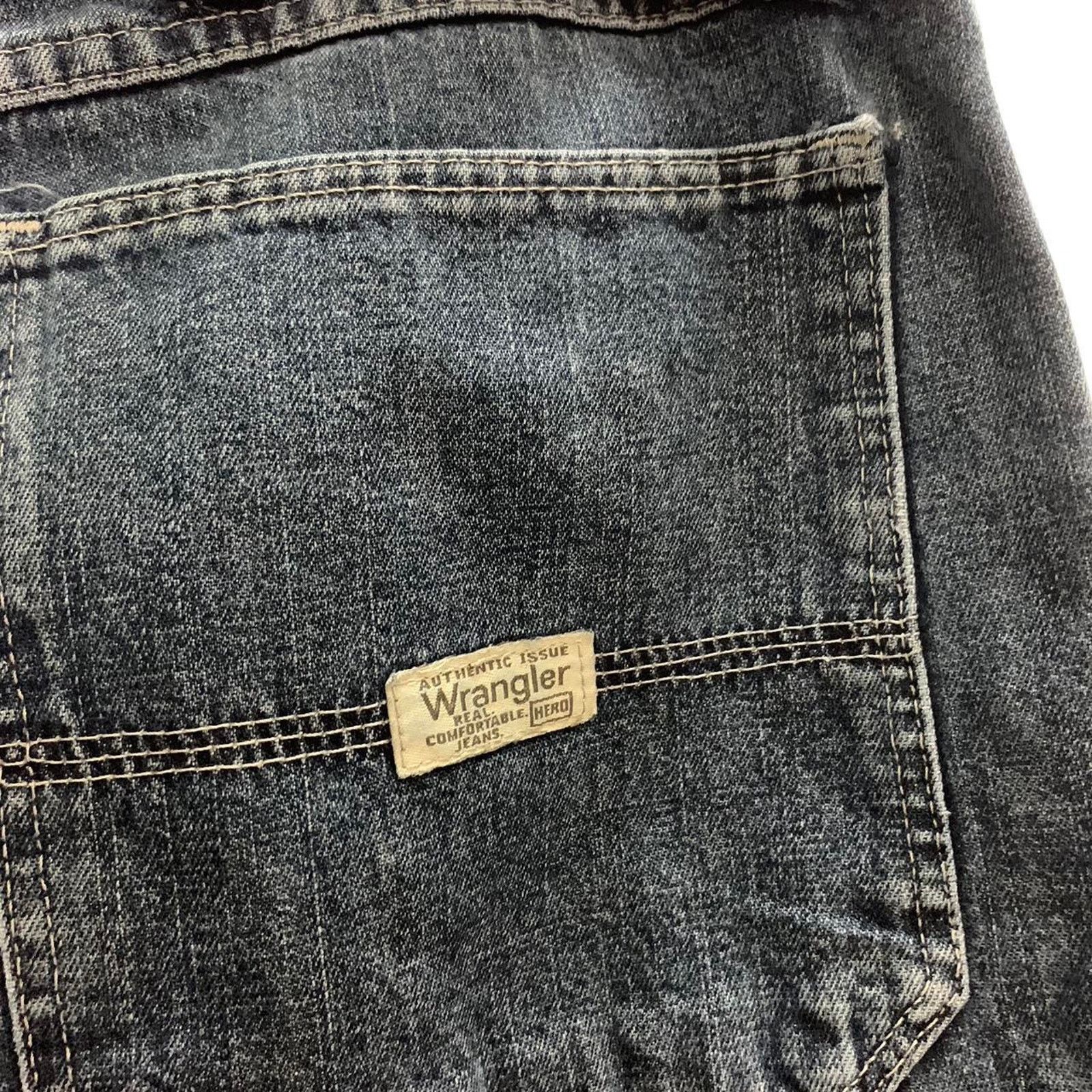 Vintage × Wrangler Vintage 90s Wrangler Cargo Carpenter Jean Shorts Size US 36 / EU 52 - 6 Thumbnail