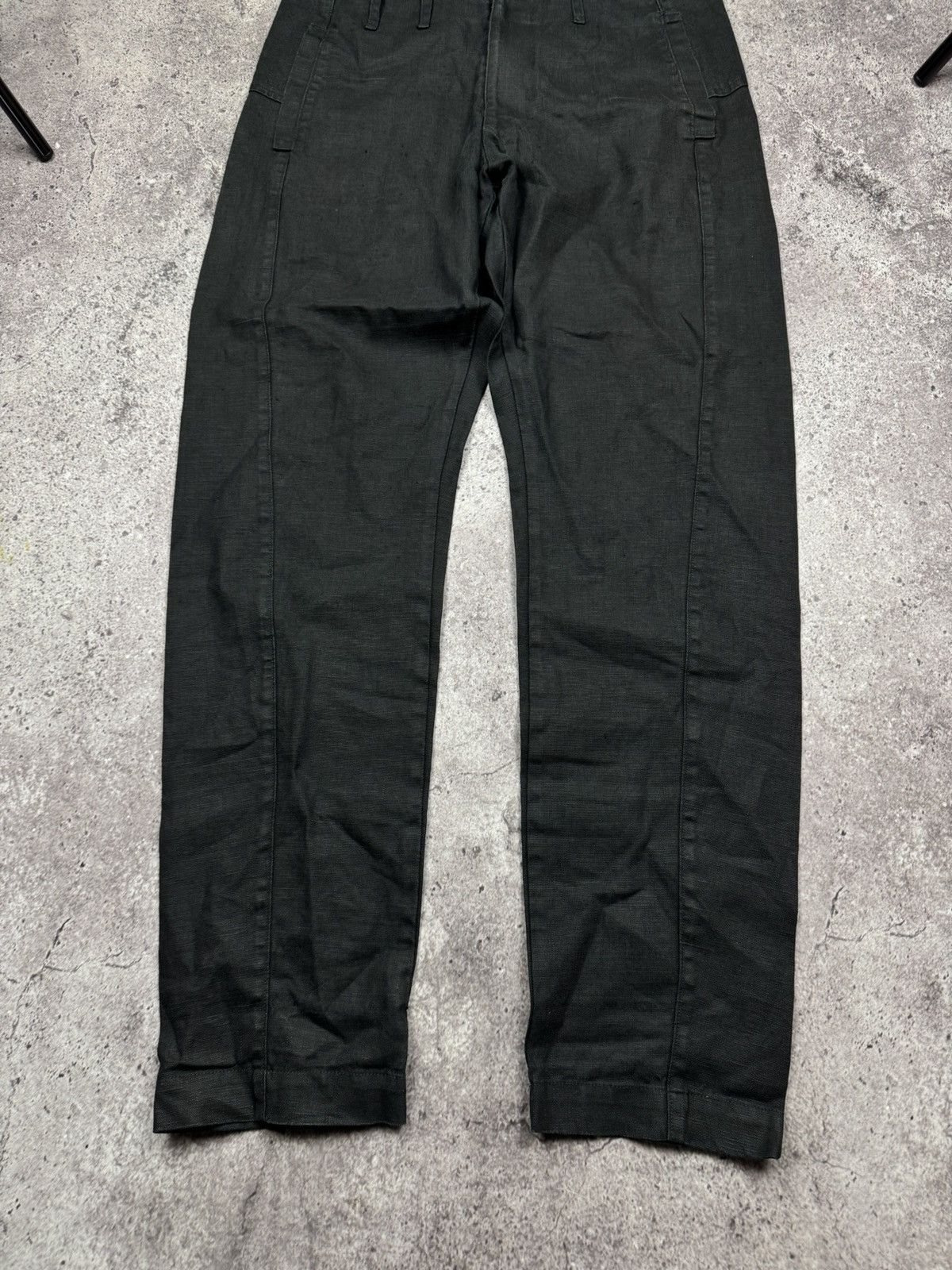 SYNGMAN CUCALA Avant Garde SYNGMAN CUCALA Linen Pants Rick Owens Style Rare Size US 30 / EU 46 - 2 Thumbnail