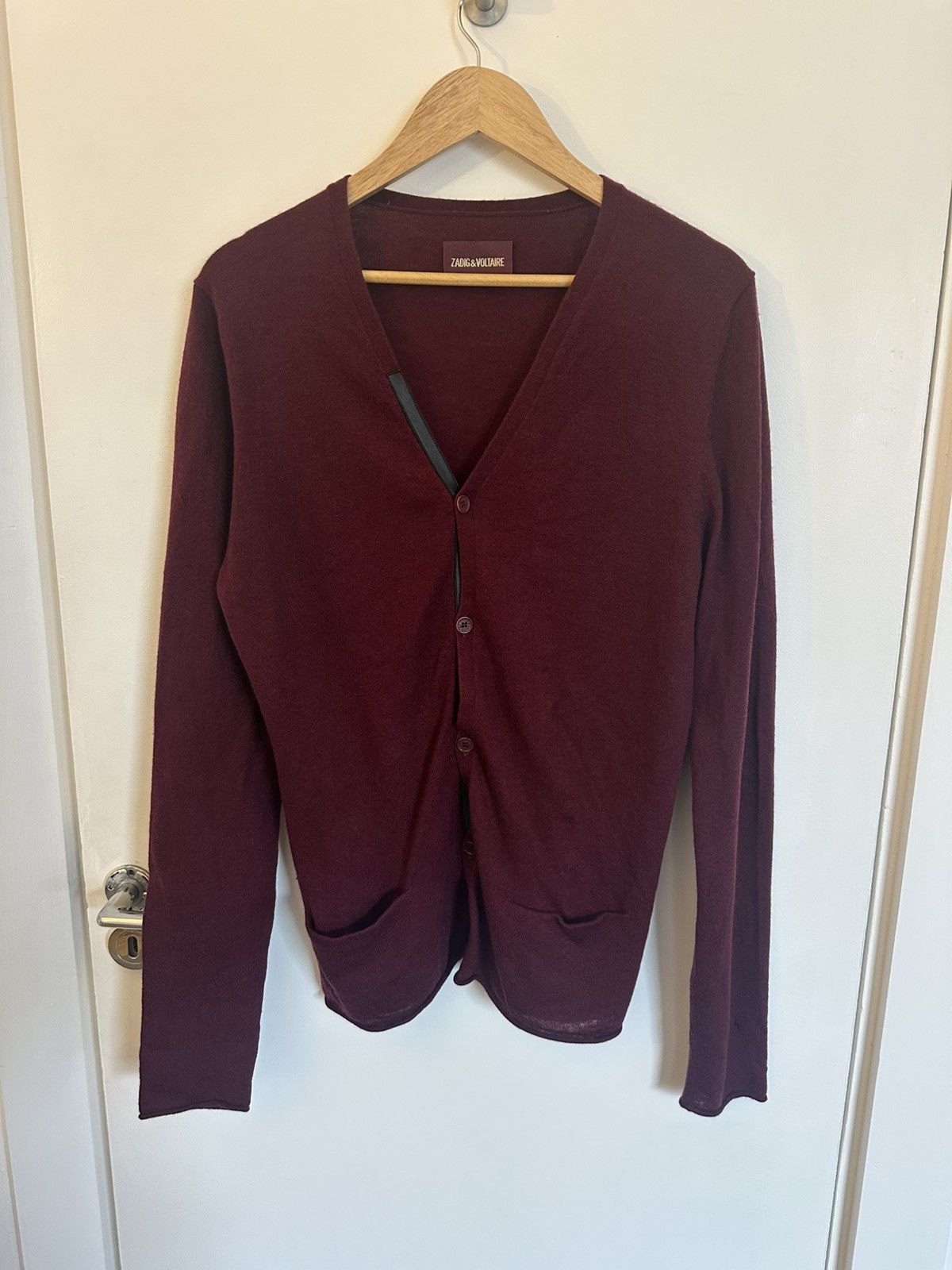 Zadig & Voltaire Mauve Cardigan Zadig & Voltaire Size US S / EU 44-46 / 1 - 1 Thumbnail