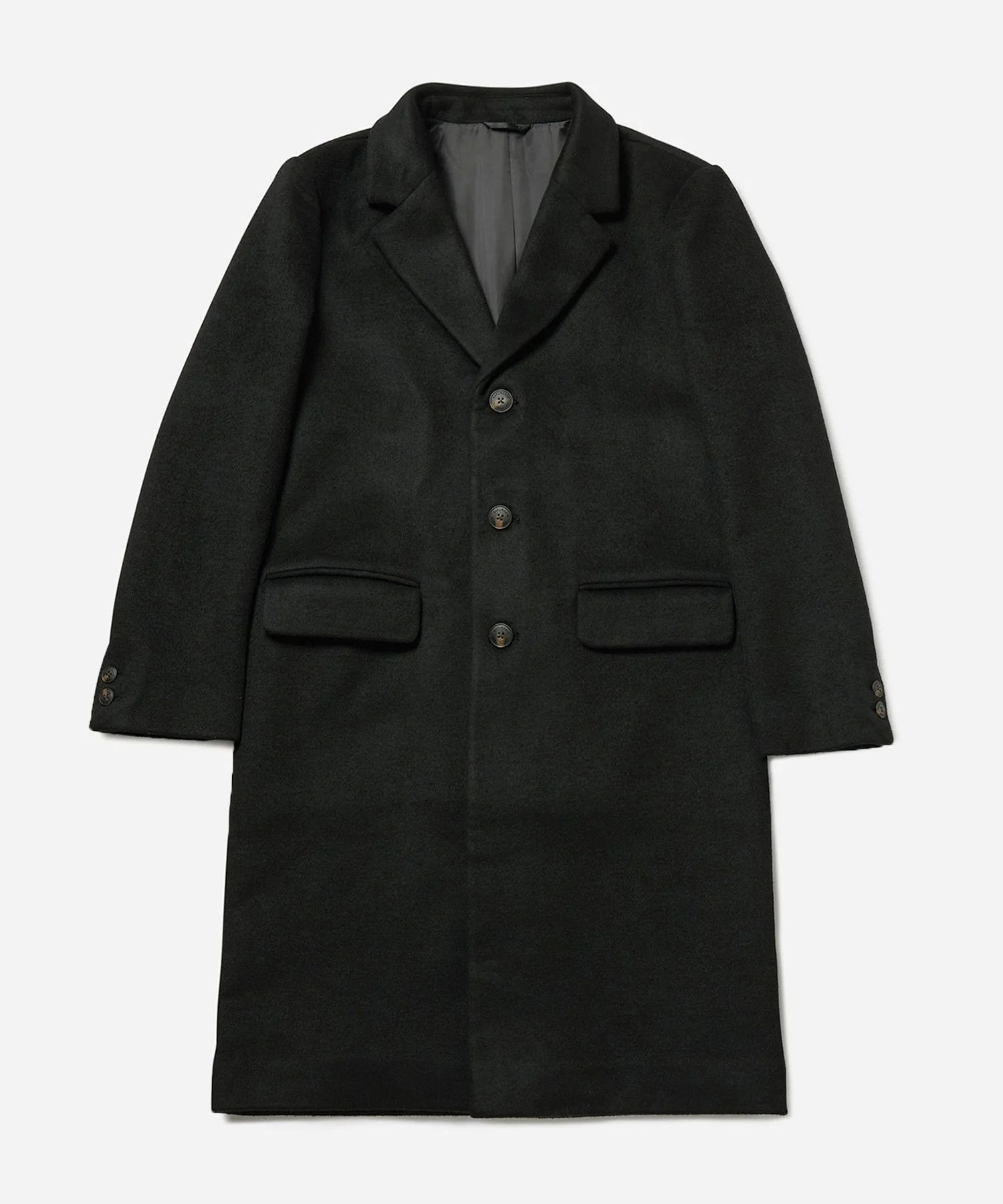 Saturdays NYC Saturdays New York City Morgan Topcoat Black Size US XL / EU 56 / 4 - 1 Thumbnail
