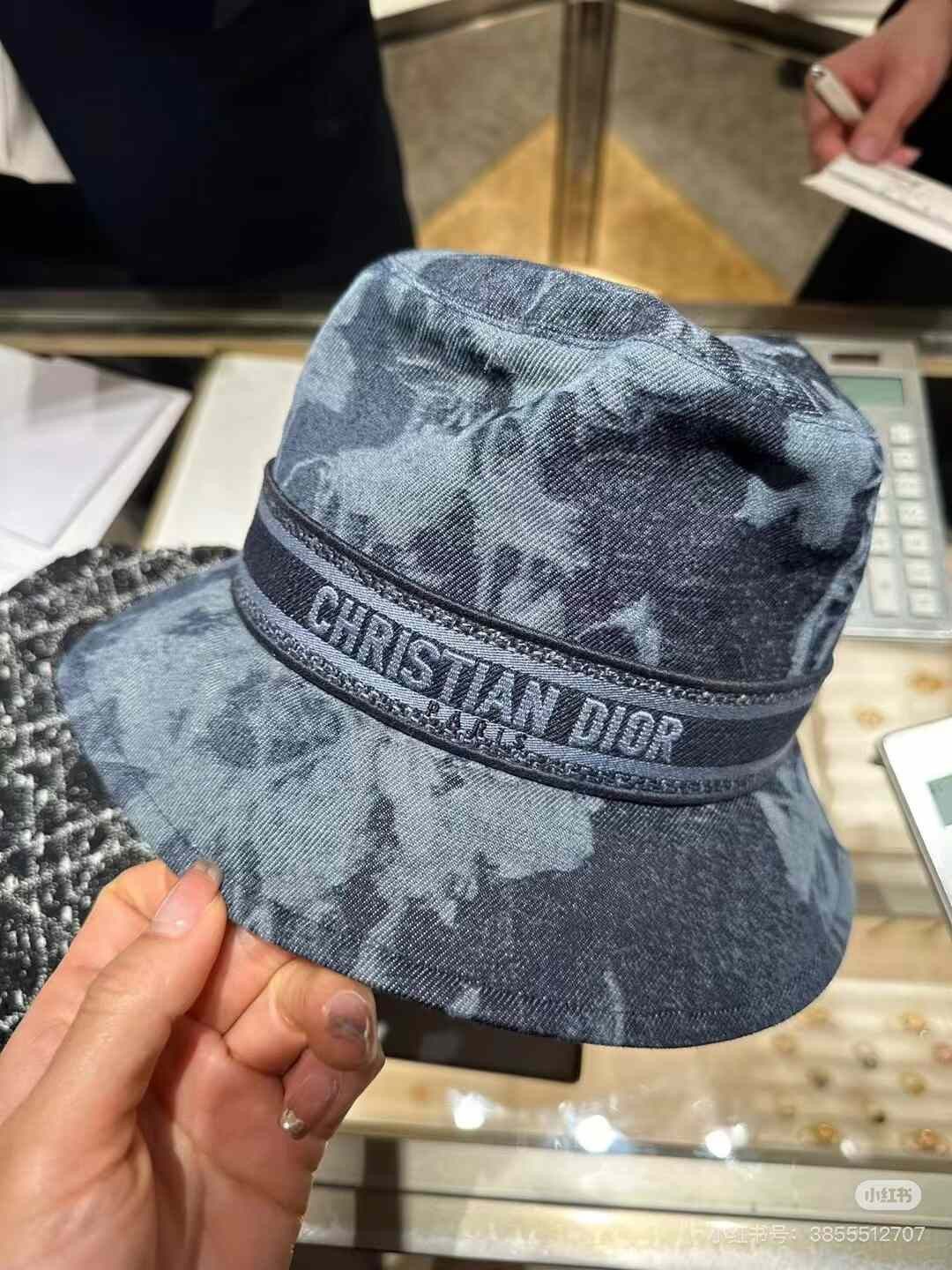 Dior Dior Classic Denim Bucket Hat Size ONE SIZE - 1 Thumbnail