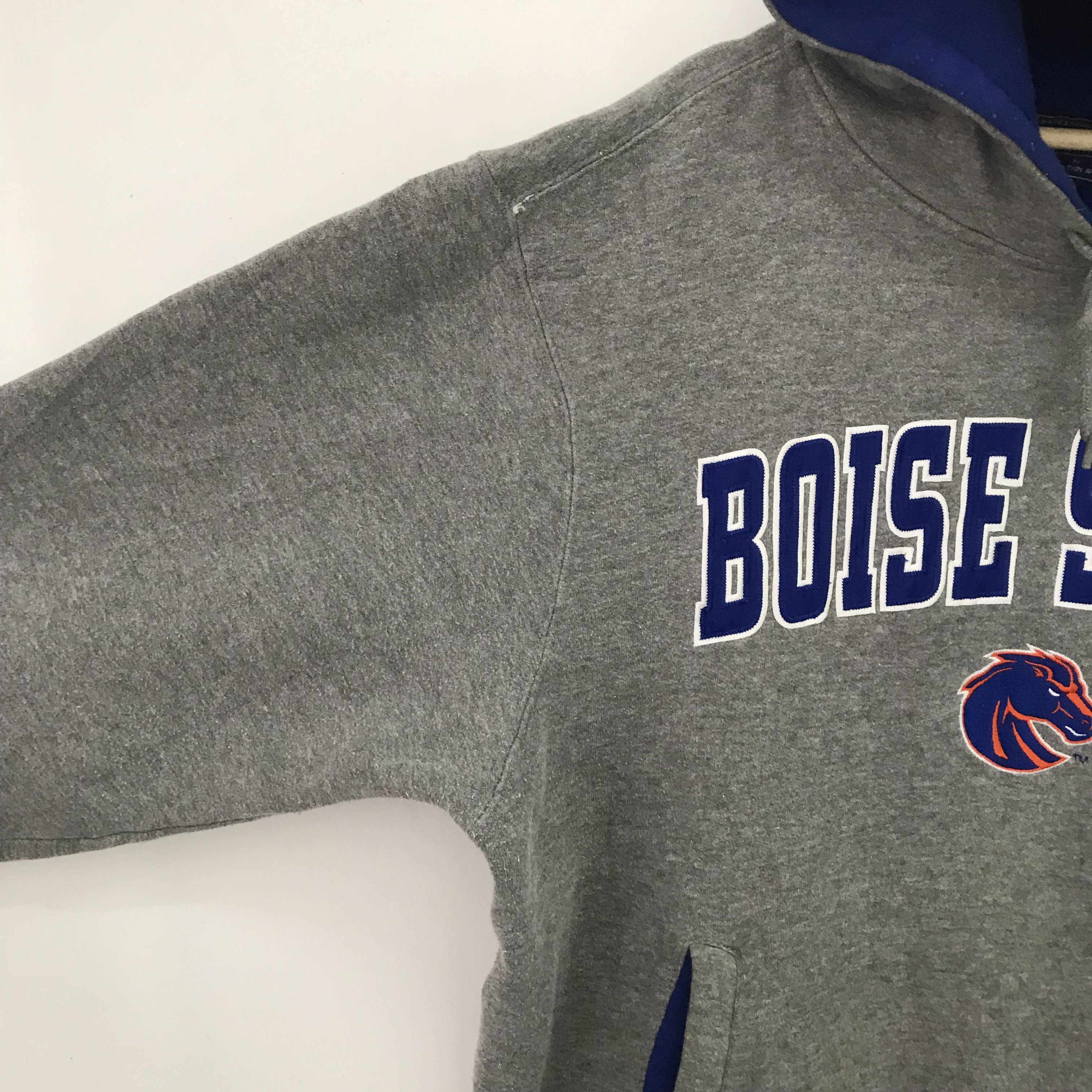 Vintage Vintage Boise State University Ncaa Gray Sweater Large - 463 Size US L / EU 52-54 / 3 - 4 Thumbnail