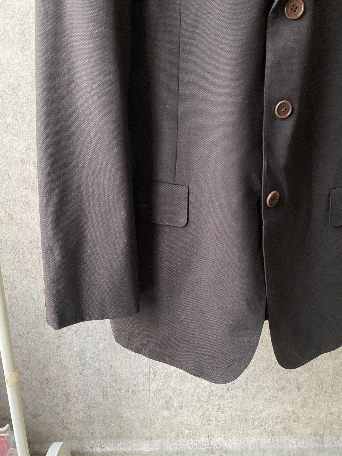 Yohji Yamamoto A.A.R Yohji Yamamoto Dark Brown Blazer Size US L / EU 52-54 / 3 - 4 Thumbnail
