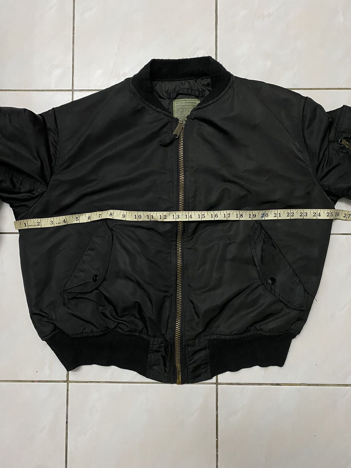 Alpha Industries × Vintage Alpha Industries Bomber Jacket MA-1 Size US L / EU 52-54 / 3 - 11 Thumbnail
