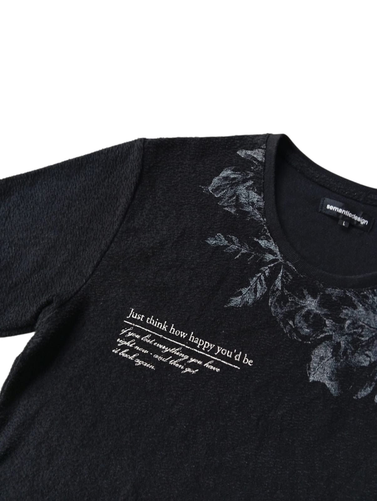 semanticdesign Semantic design texture poem tshirt Size US L / EU 52-54 / 3 - 4 Thumbnail