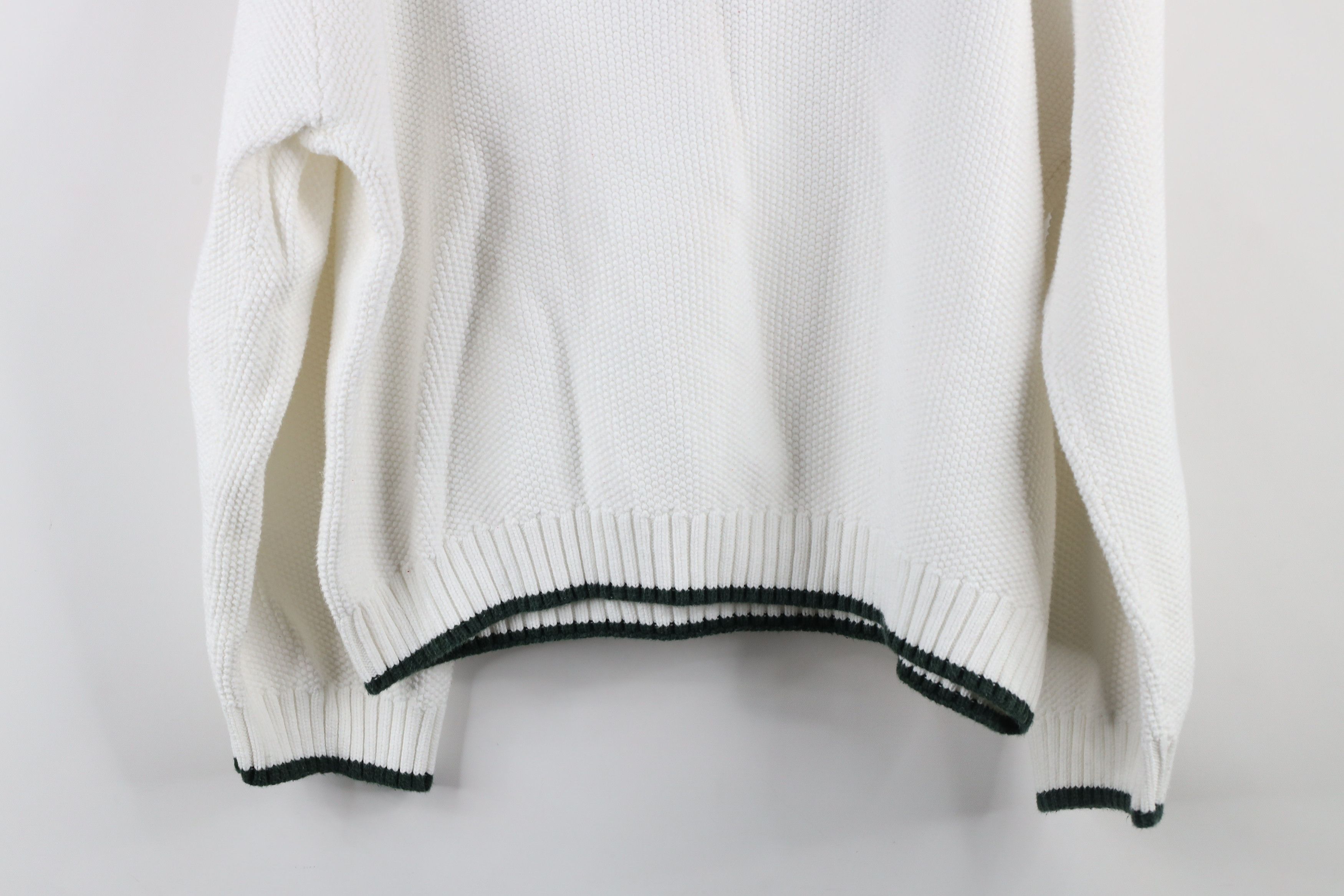 Cabelas × Vintage Vintage 90s Cabelas Christmas Thermal Knit Crewneck Sweater Size XL / US 12-14 / IT 48-50 - 10 Thumbnail