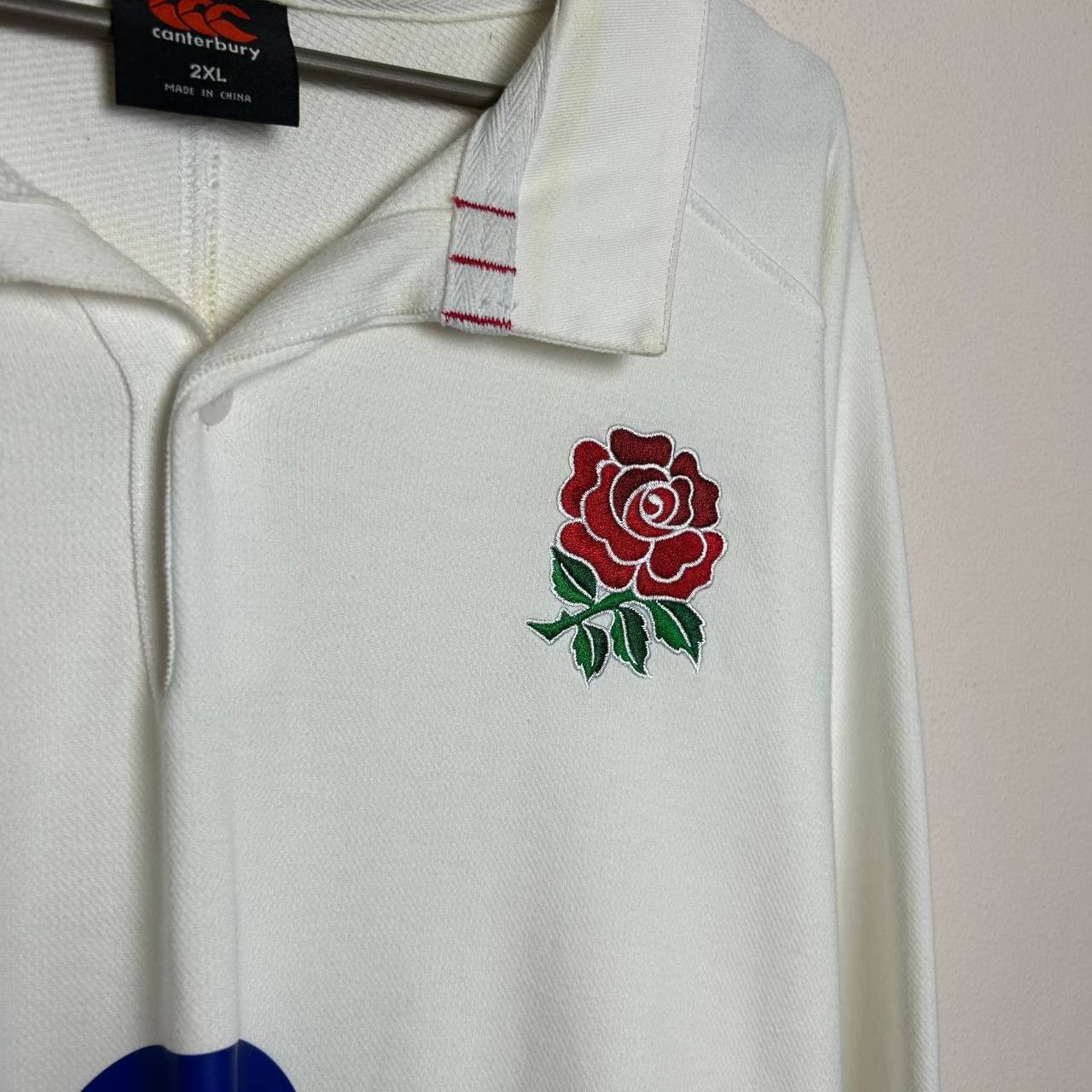 Canterbury of New Zealand Vintage Canterbury England Small logo 2000s rugby longsleeve Size US XXL / EU 58 / 5 - 4 Thumbnail