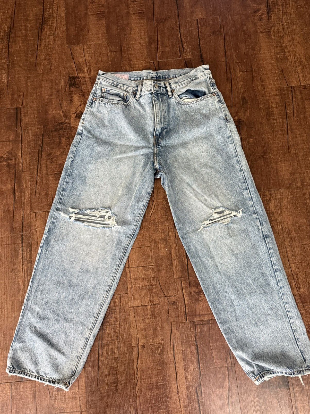 Gap Light Wash Gap Baggy Jeans Size US 30 / EU 46 - 1 Thumbnail