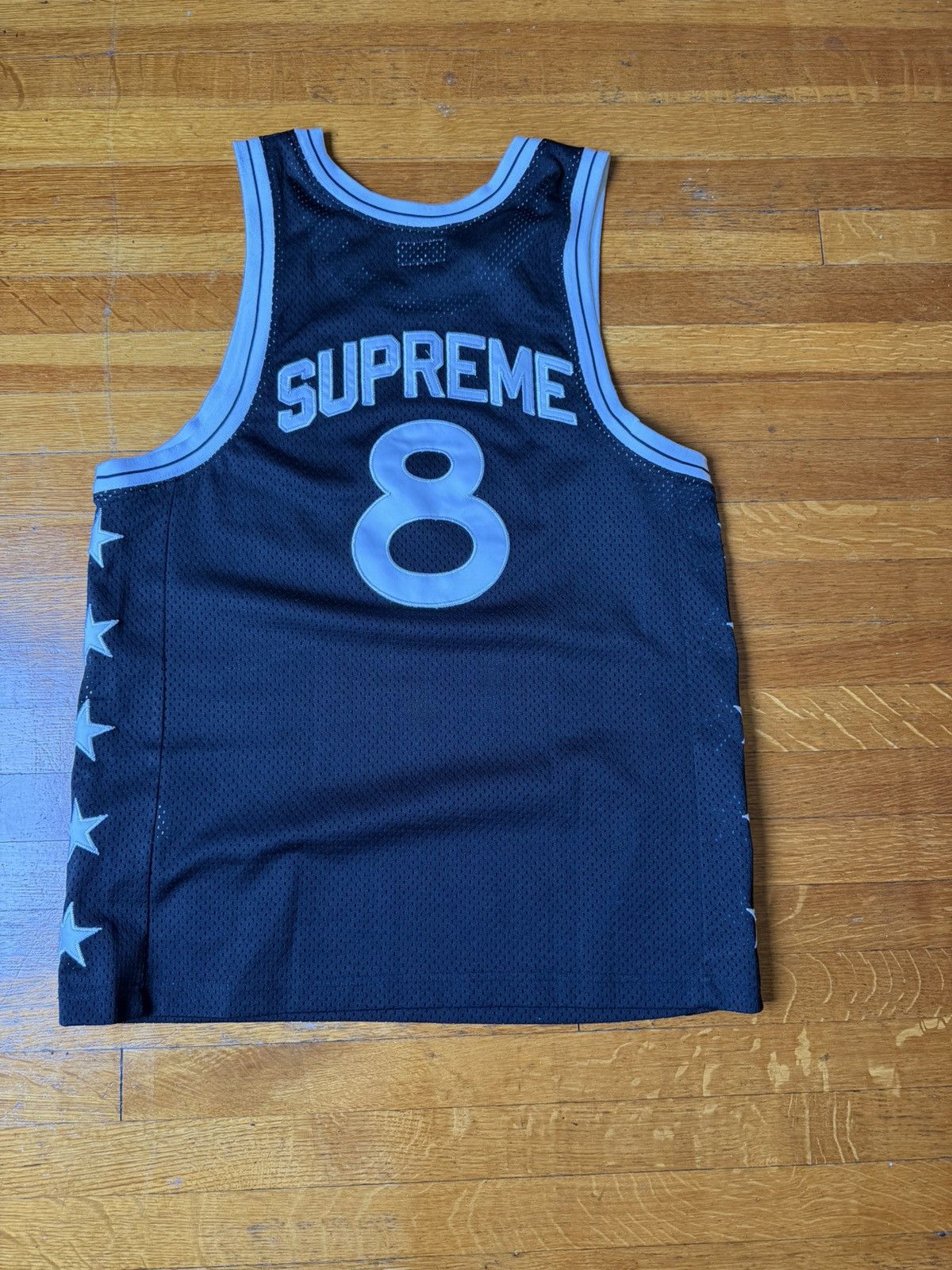 Supreme Supreme Curve Basketball Jersey | Grailed
