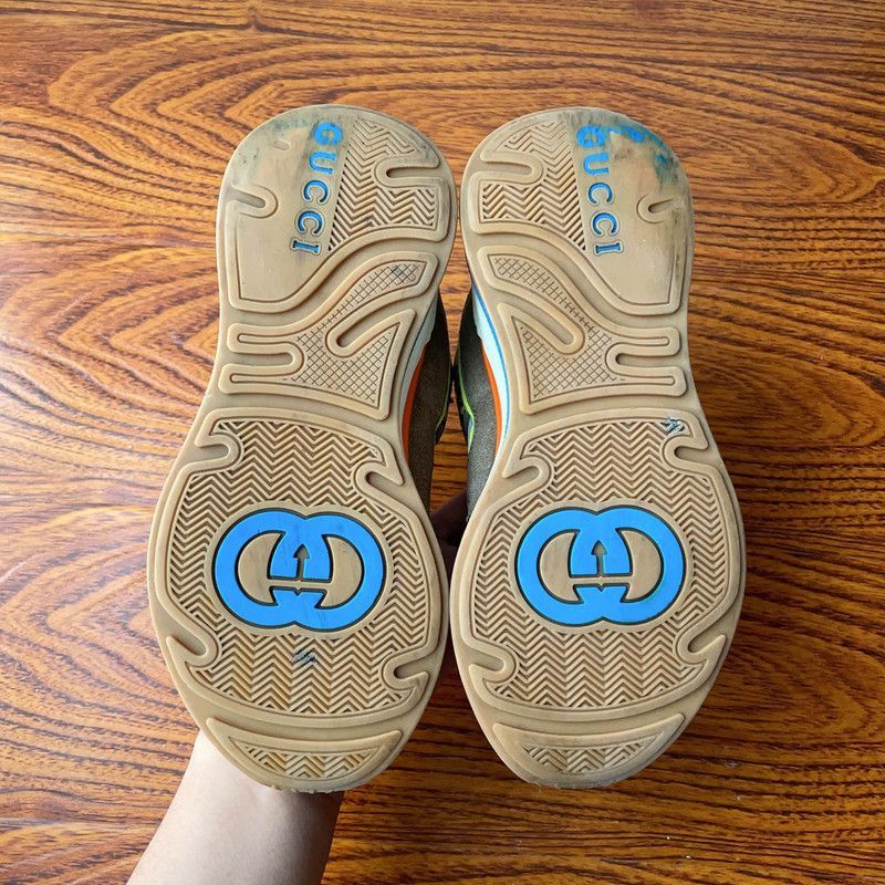Gucci Gucci Ultrapace Brown Low-top Casual Sneakers Size US 5 / IT 35 - 4 Thumbnail