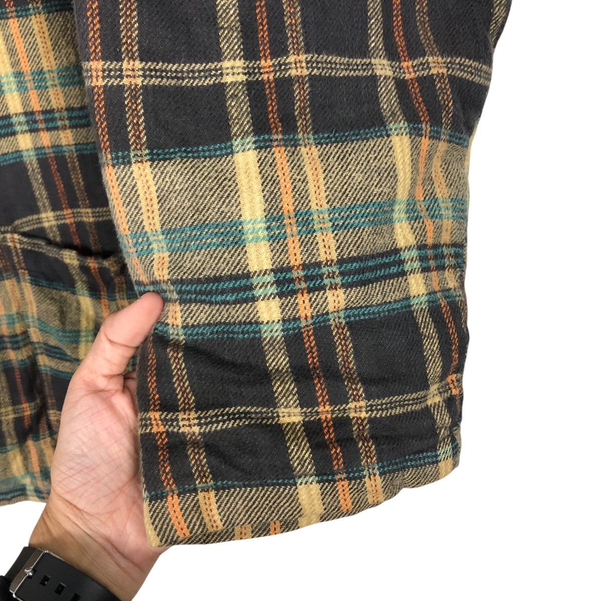 Japanese Brand × Vintage 📌Vintage Flannel Shirt Jacket Citano Tartan Issey Miyake Size US L / EU 52-54 / 3 - 16 Thumbnail