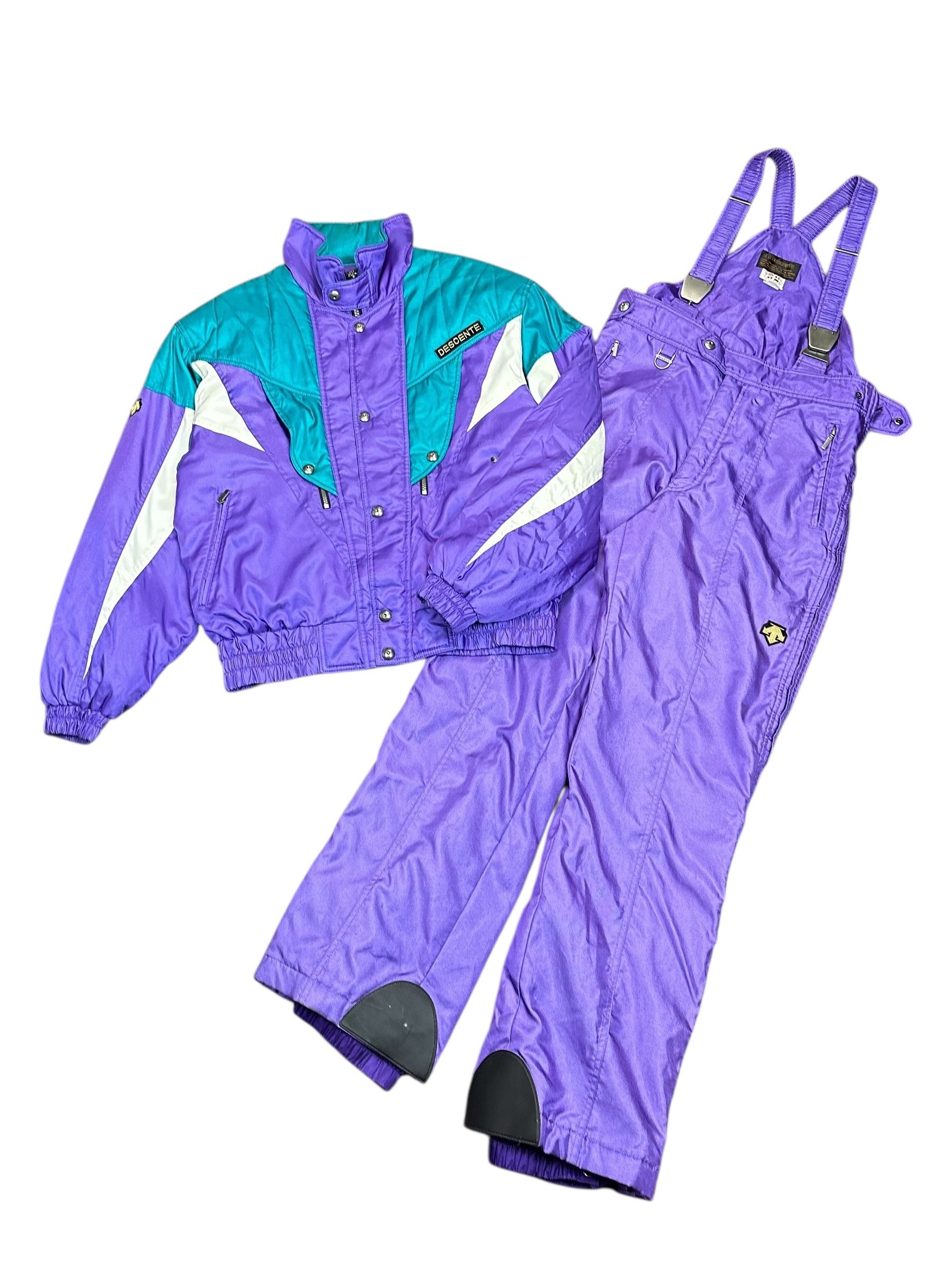 vintage japanese insulated ski winter sports bundle costume