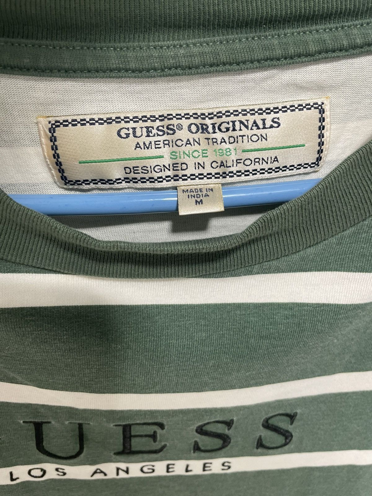Guess Guess Striped T Size Medium Size US M / EU 48-50 / 2 - 2 Thumbnail