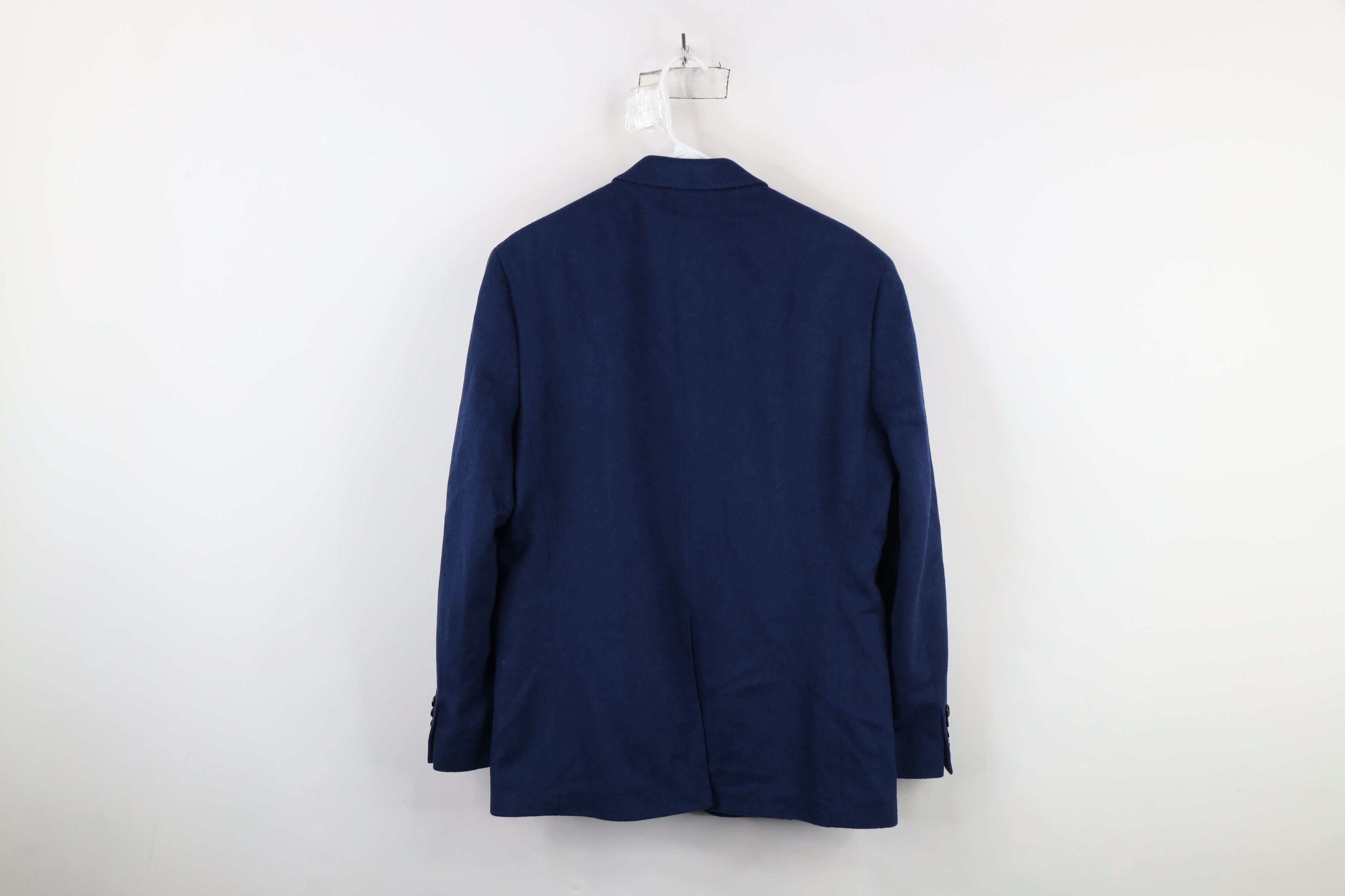 Ralph Lauren × Vintage Ralph Lauren Cashmere Blend 2 Button Suit Coat Jacket Blazer Size US XL / EU 56 / 4 - 12 Thumbnail