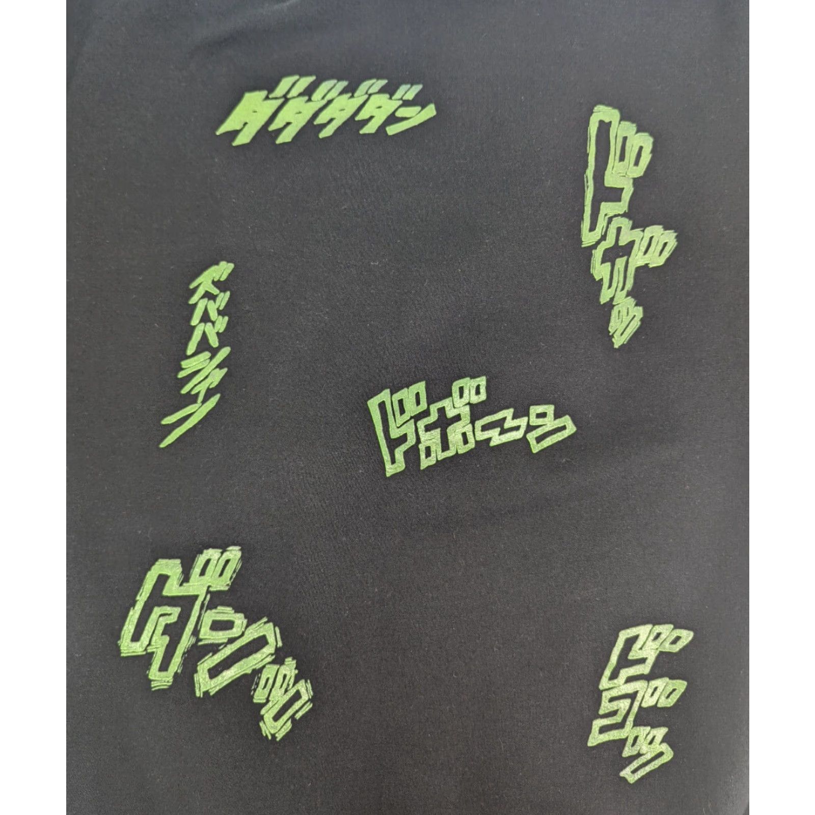 Vintage Atsuko Hoodie Long Sleeve Black Green Pullover Sweatshirt Size L Adult Unisex Graphic Print Pockets Crew Neck Size US L / EU 52-54 / 3 - 5 Thumbnail