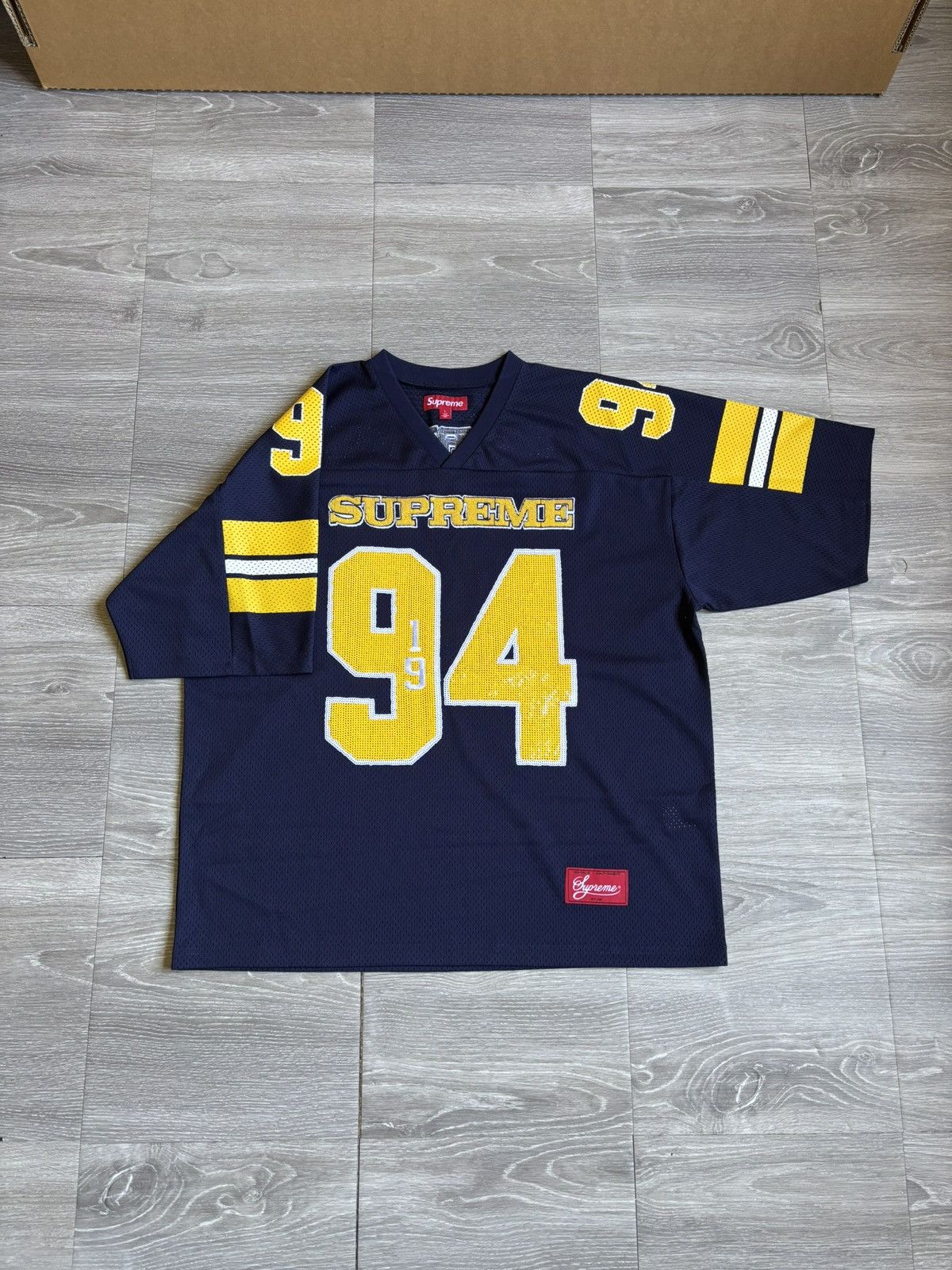 Supreme Supreme Sequin Football Jersey | Grailed