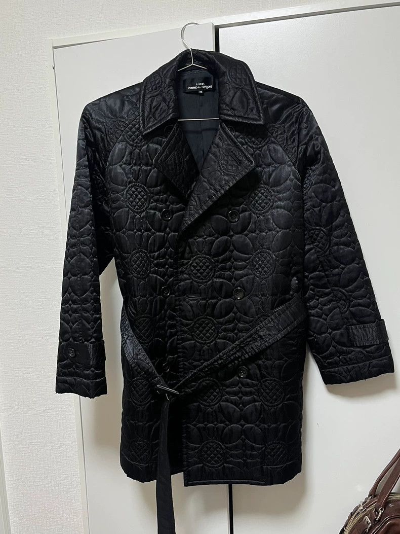 Comme des Garcons Comme des Garcons Micro-thick double-breasted overcoat Size M / US 6-8 / IT 42-44 - 2 Thumbnail