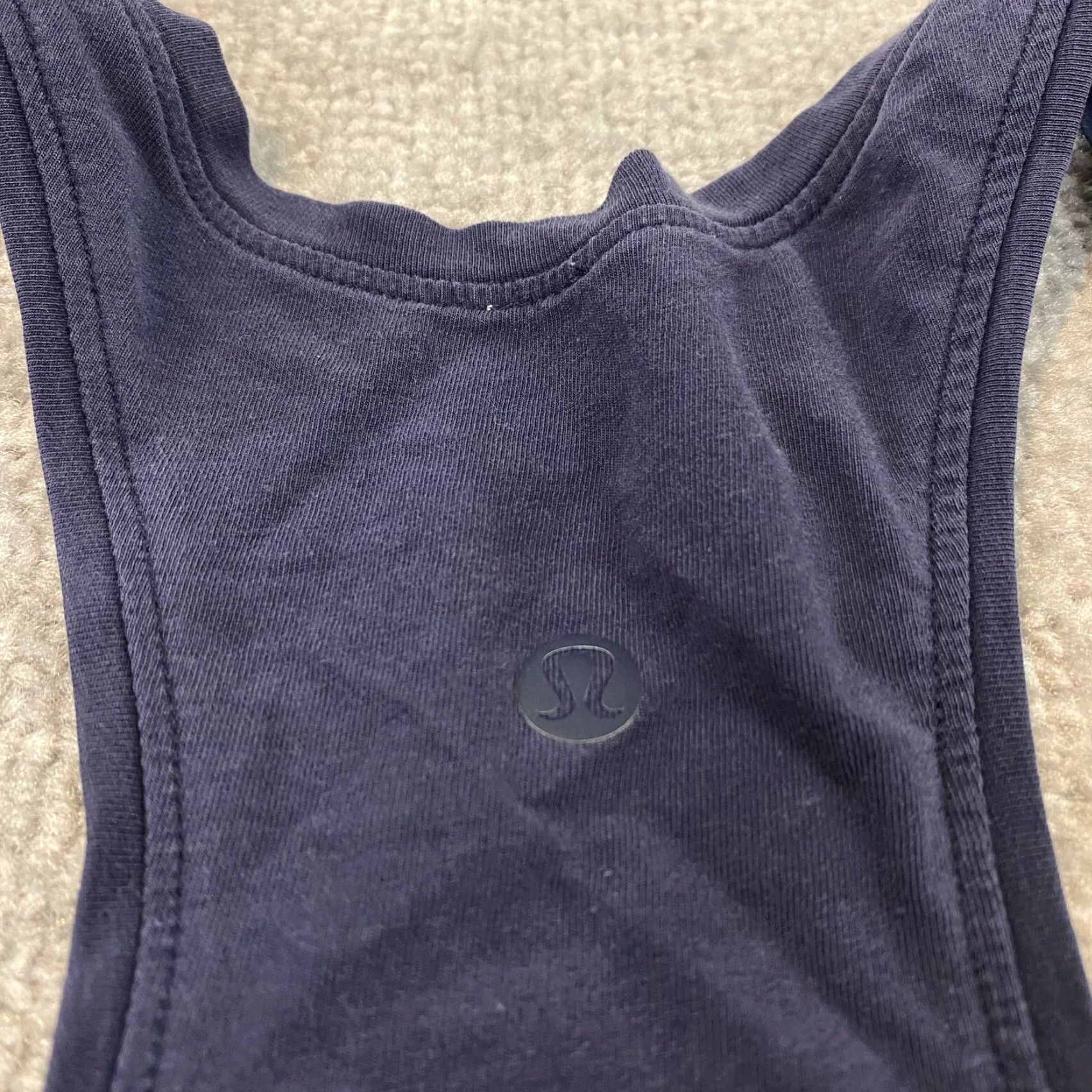 Lululemon Lululemon Tank Shirt Womens Size 0/2 Blue Active Workout Gym Yoga Running Size XS / US 0-2 / IT 36-38 - 2 Thumbnail