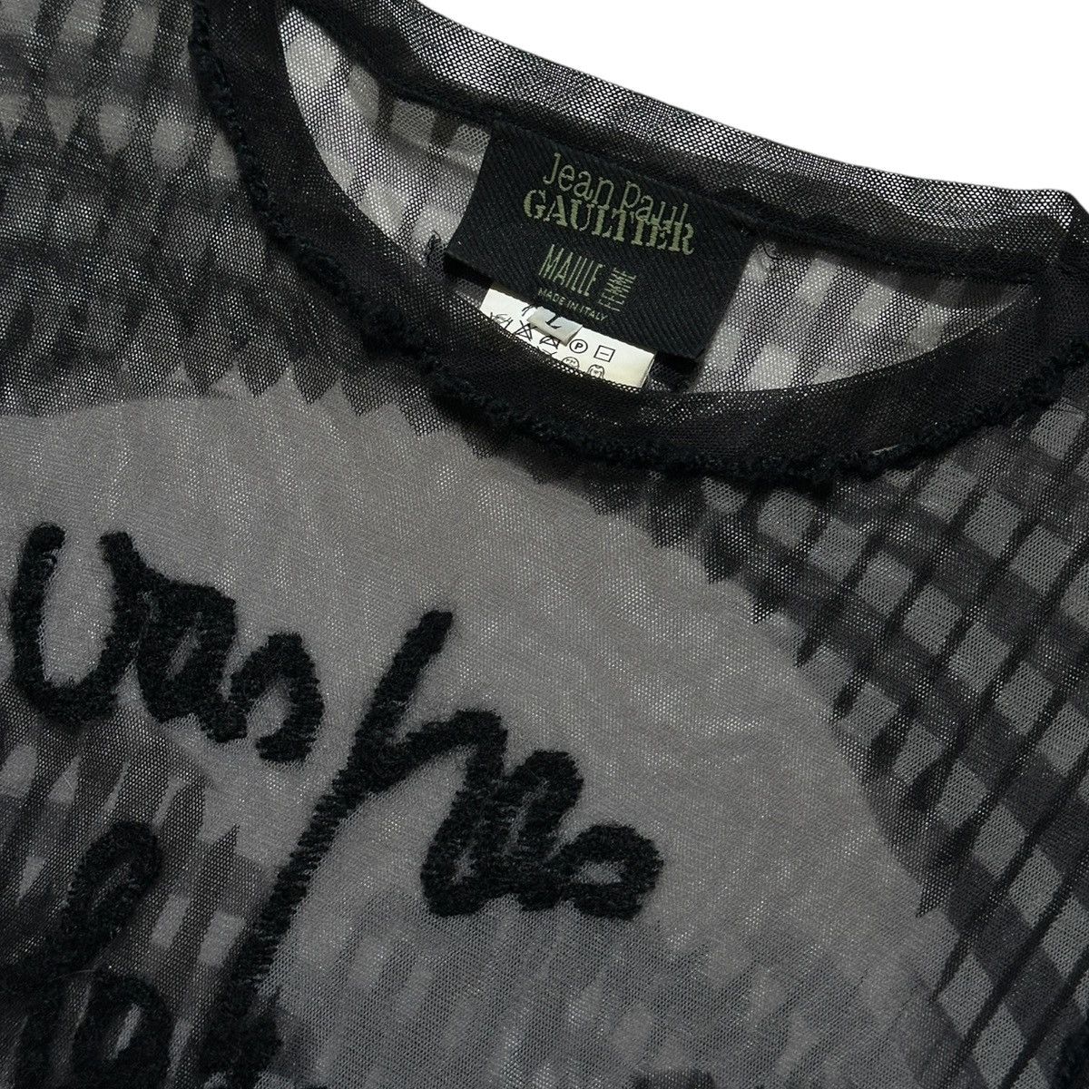 Jean Paul Gaultier Greta Garbo illusion longsleeve Size US L / EU 52-54 / 3 - 2 Thumbnail