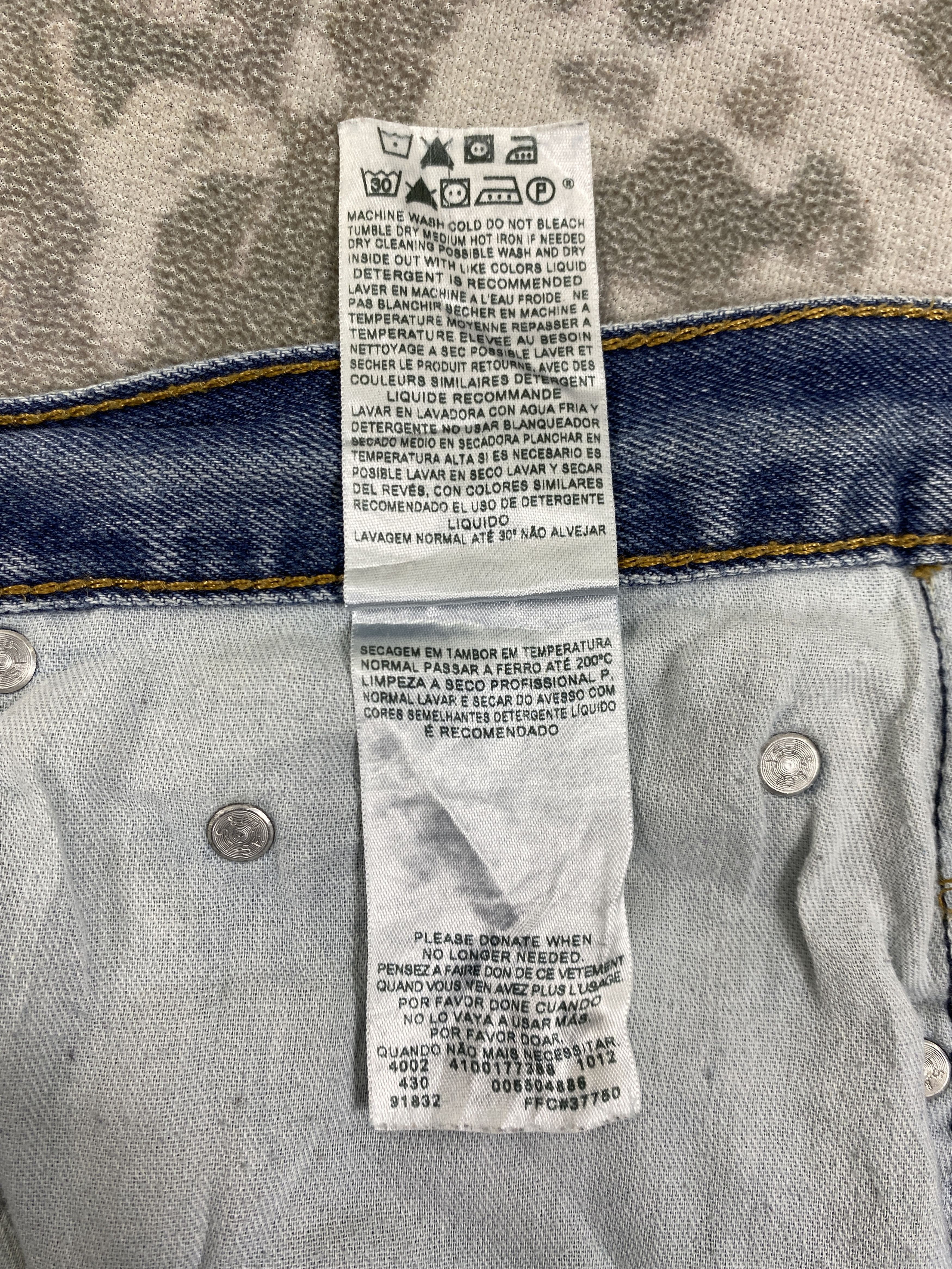 Levi's Faded Blue Vintage Levi's 550 Denim 38 x 30.5 -JN632 Size US 38 / EU 54 - 10 Thumbnail