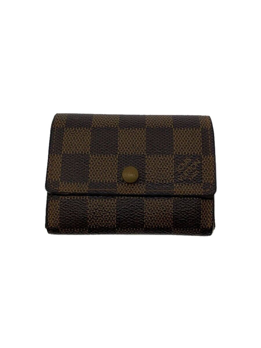 Louis Vuitton Damier Ebene Porto Monet Pla Brown
