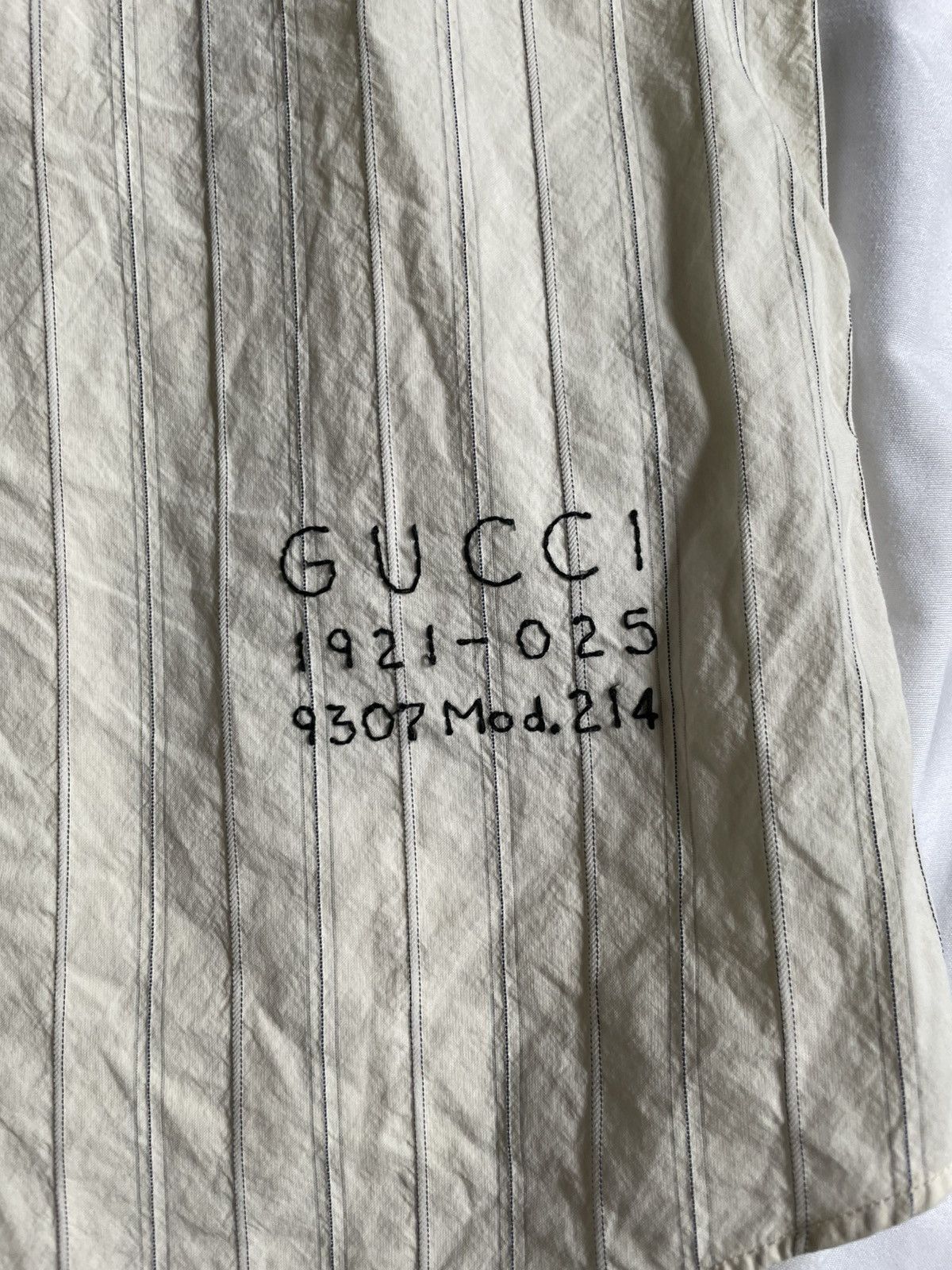 Gucci Gucci SS22 Striped Button Up Size US M / EU 48-50 / 2 - 2 Thumbnail