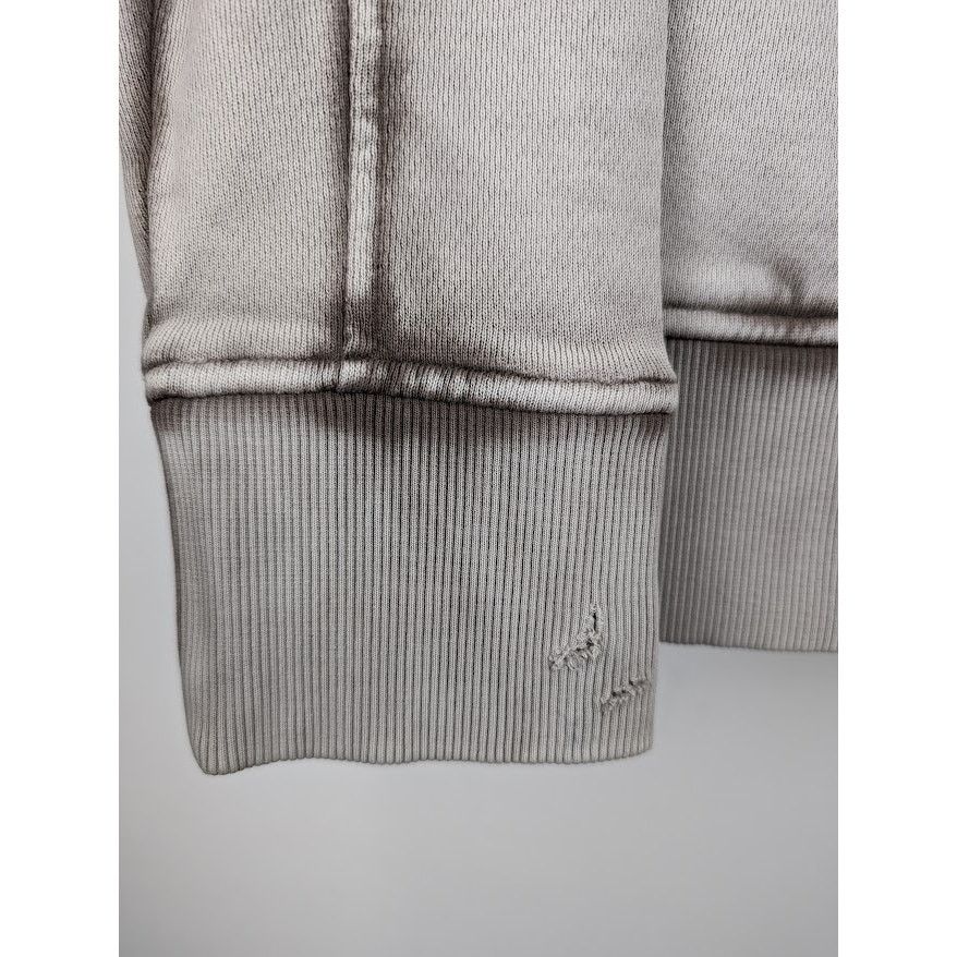 Balmain o1rshd1 Washed Hoodie in Grey Size US S / EU 44-46 / 1 - 8 Thumbnail