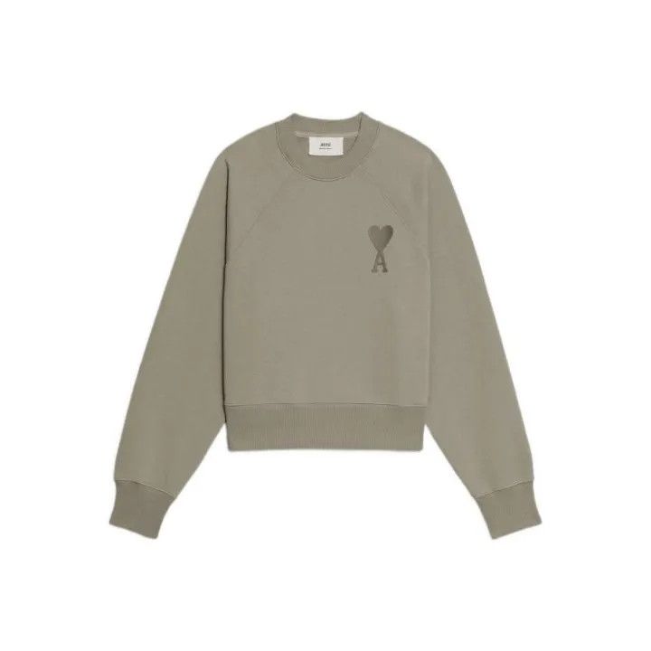 AMI AMIPARIS SS22 Casual Heart Logo Long Sleeve Sweatshirt 0079 Size US XS / EU 42 / 0 - 1 Thumbnail