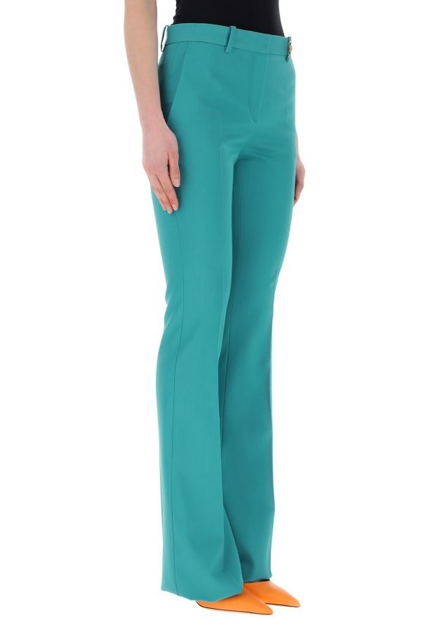Versace o1y0226 Casual Pant in Turquoise Size 25" / US 0 / IT 36 - 3 Thumbnail