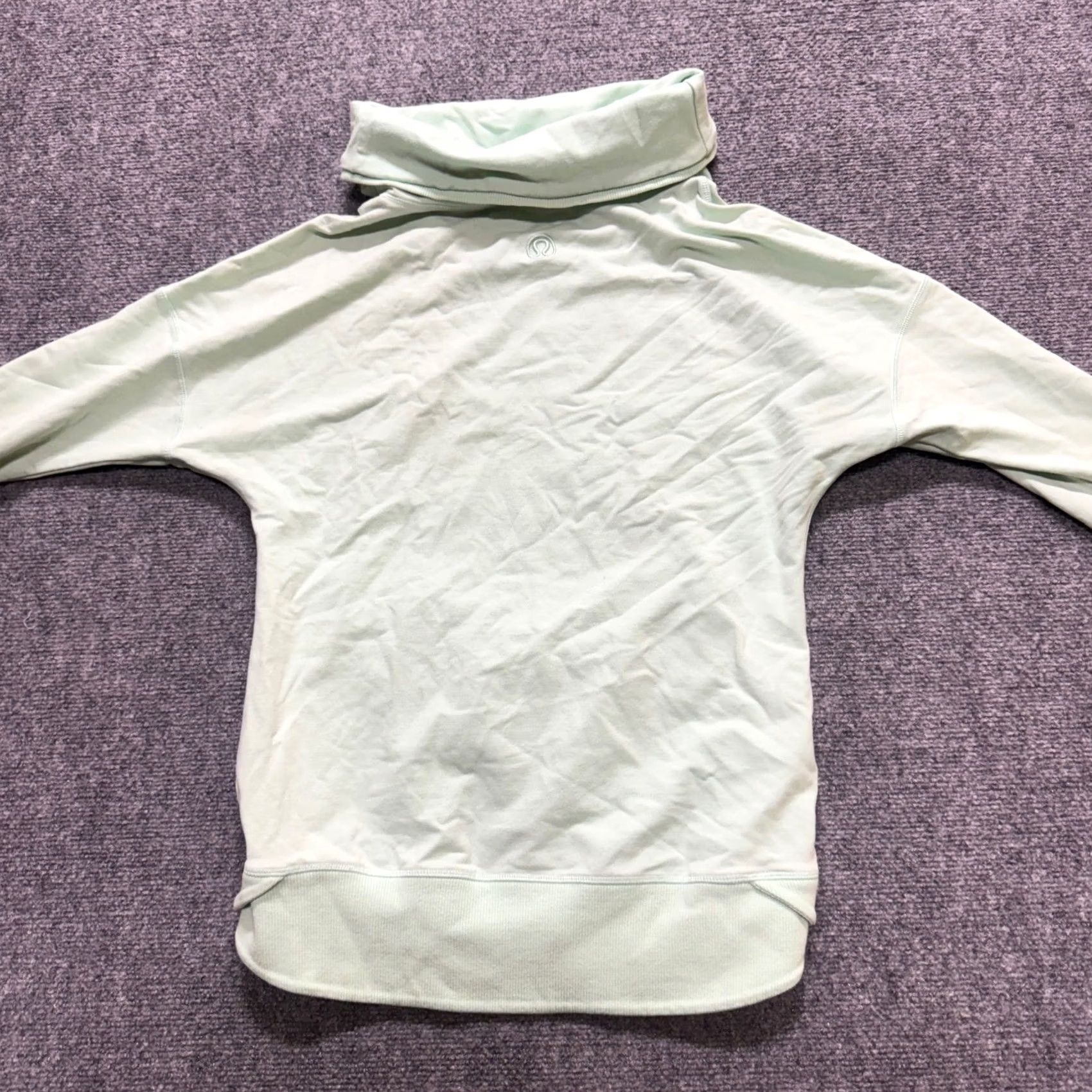 Lululemon Lululemon Sweater Women Medium Cowl Neck Long Sleeve Activewear Mint Green Y2K") Size M / US 6-8 / IT 42-44 - 3 Thumbnail