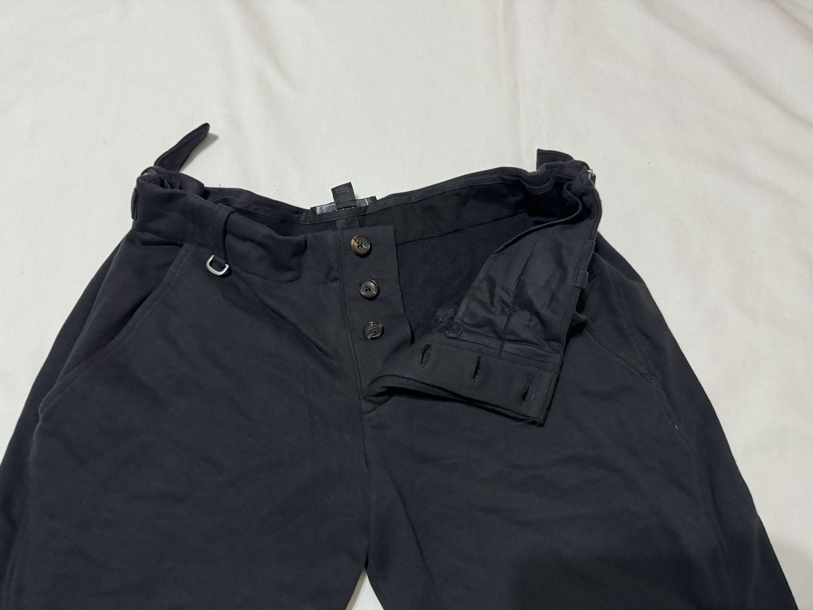 Y-3 Y-3 YOHJI YAMAMOTO ADIDAS Adjustable Waist Cropped Pant RARE Size US 34 / EU 50 - 13 Thumbnail