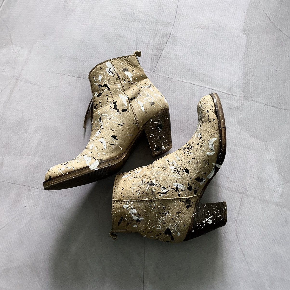 Acne Studios Vintage Acne Studios Painted Boots Maison Margiela Vibe Size US 9 / IT 39 - 2 Thumbnail