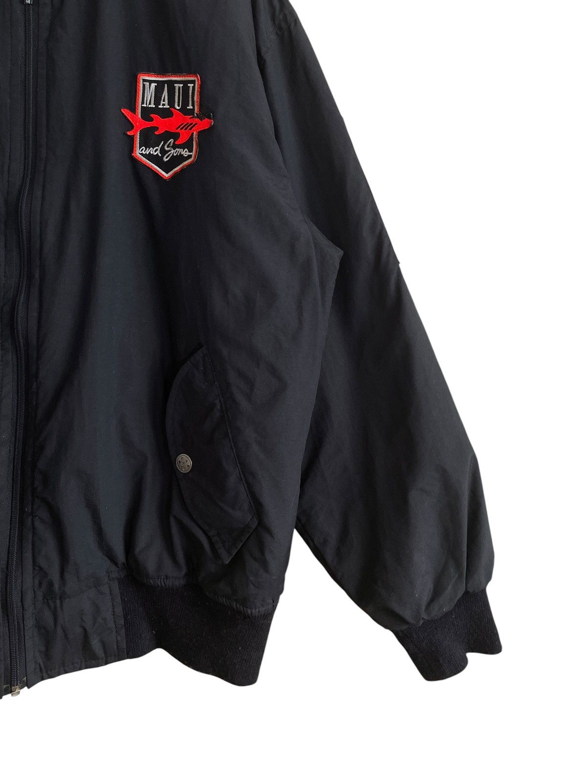 Maui and Sons Vintage Brand Maui & Sons Bomber Jacket 1990s Size US XL / EU 56 / 4 - 4 Thumbnail