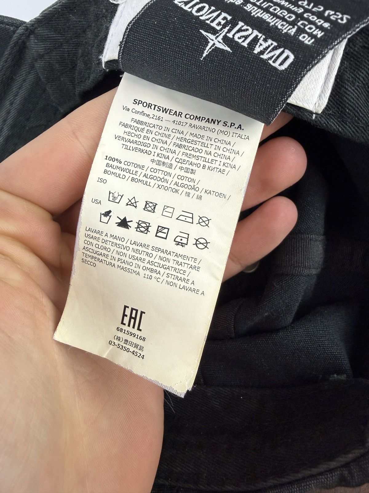 Stone Island Dark grey Stone Island visor cap Size ONE SIZE - 6 Thumbnail