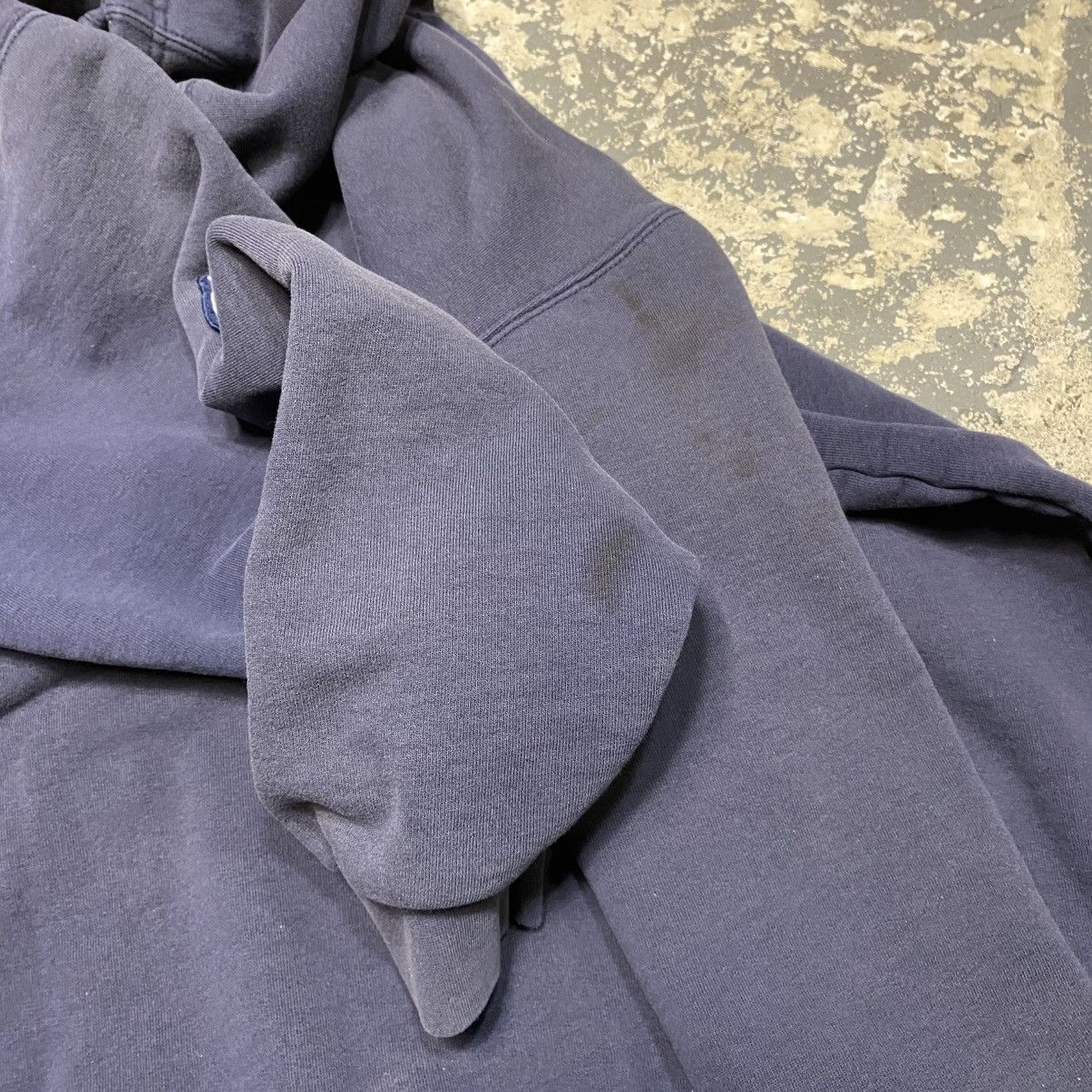 Carhartt × Vintage Vintage Bocomal Fr Fire Retardant Navy hoodie Sweatshirt Size US XL / EU 56 / 4 - 11 Thumbnail