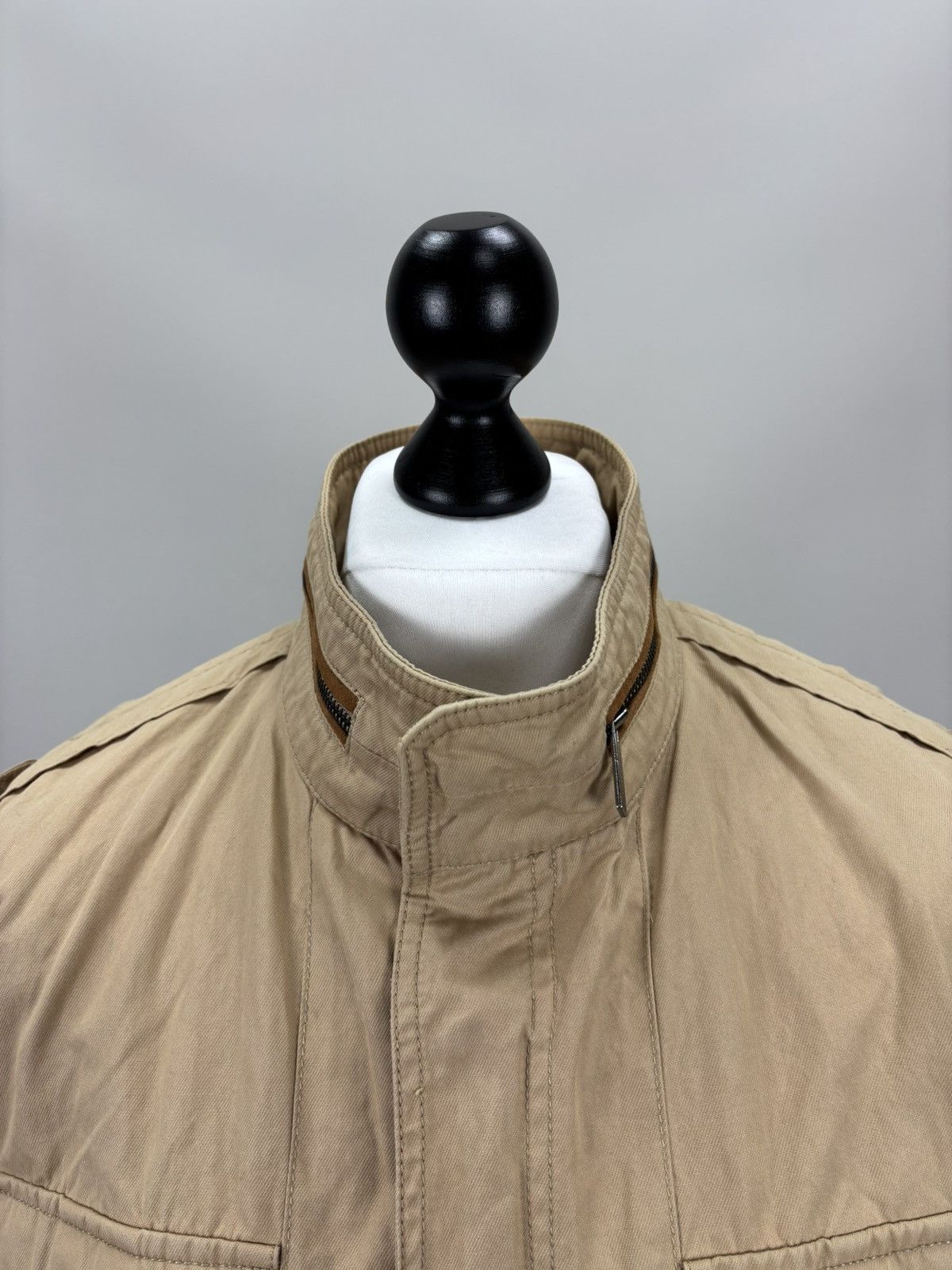 Burberry Mens jacket Burberry London Size M/L Color Beige Size US M / EU 48-50 / 2 - 4 Thumbnail
