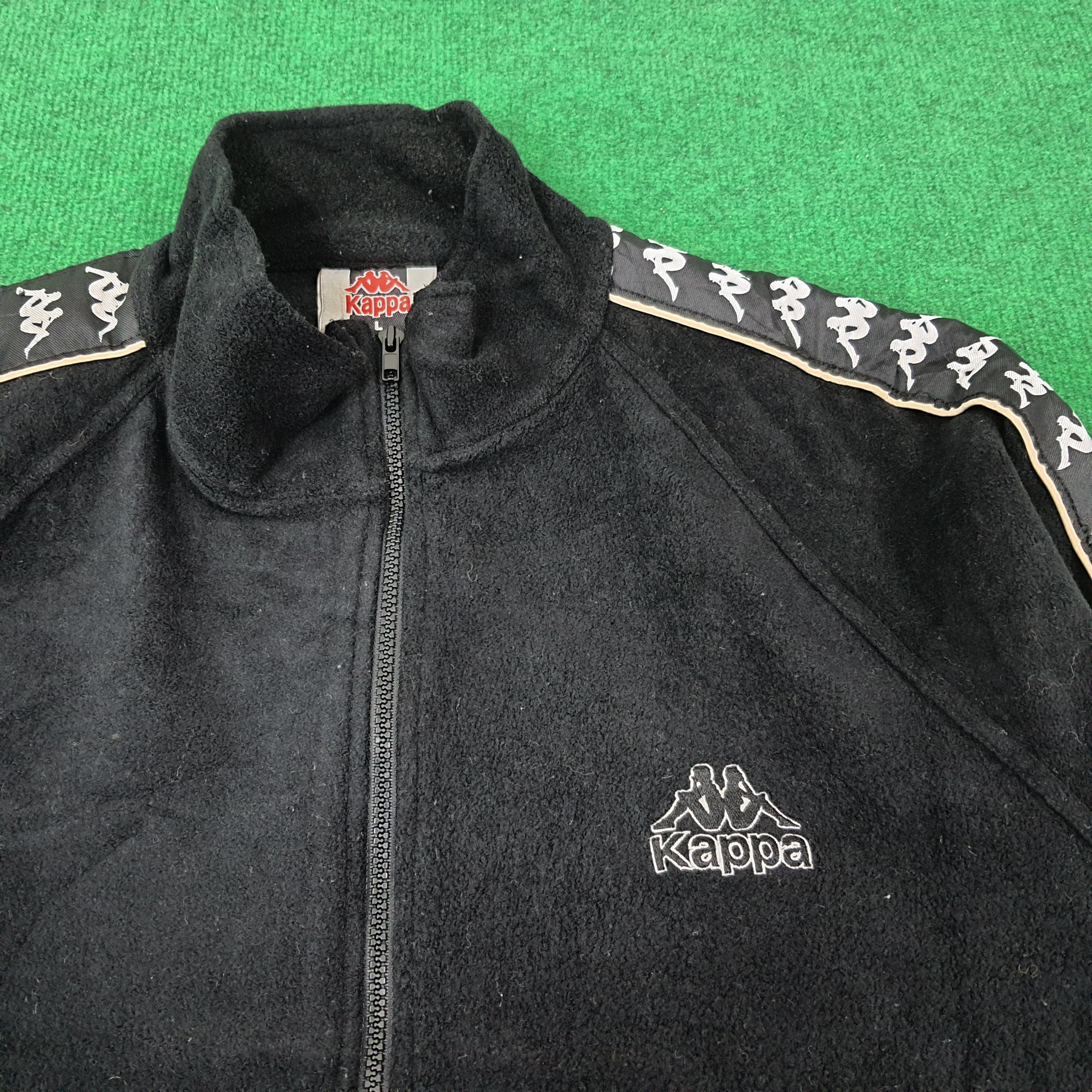 Kappa × Vintage Vintage KAPPA Sports Fleece Jacket C231N9 Size US L / EU 52-54 / 3 - 4 Thumbnail