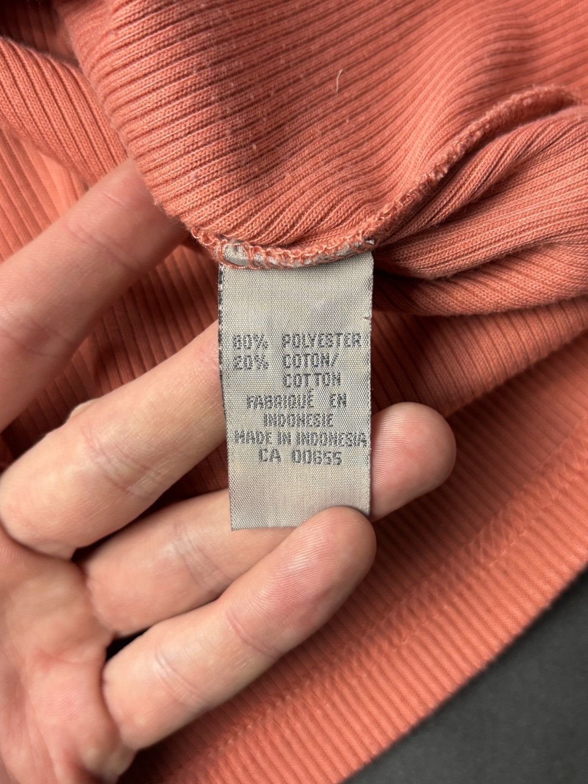 Vintage Y2K 2000s Vintage Tee Jil Sander Style Stretch Pleats Textur Size L / US 10 / IT 46 - 5 Thumbnail