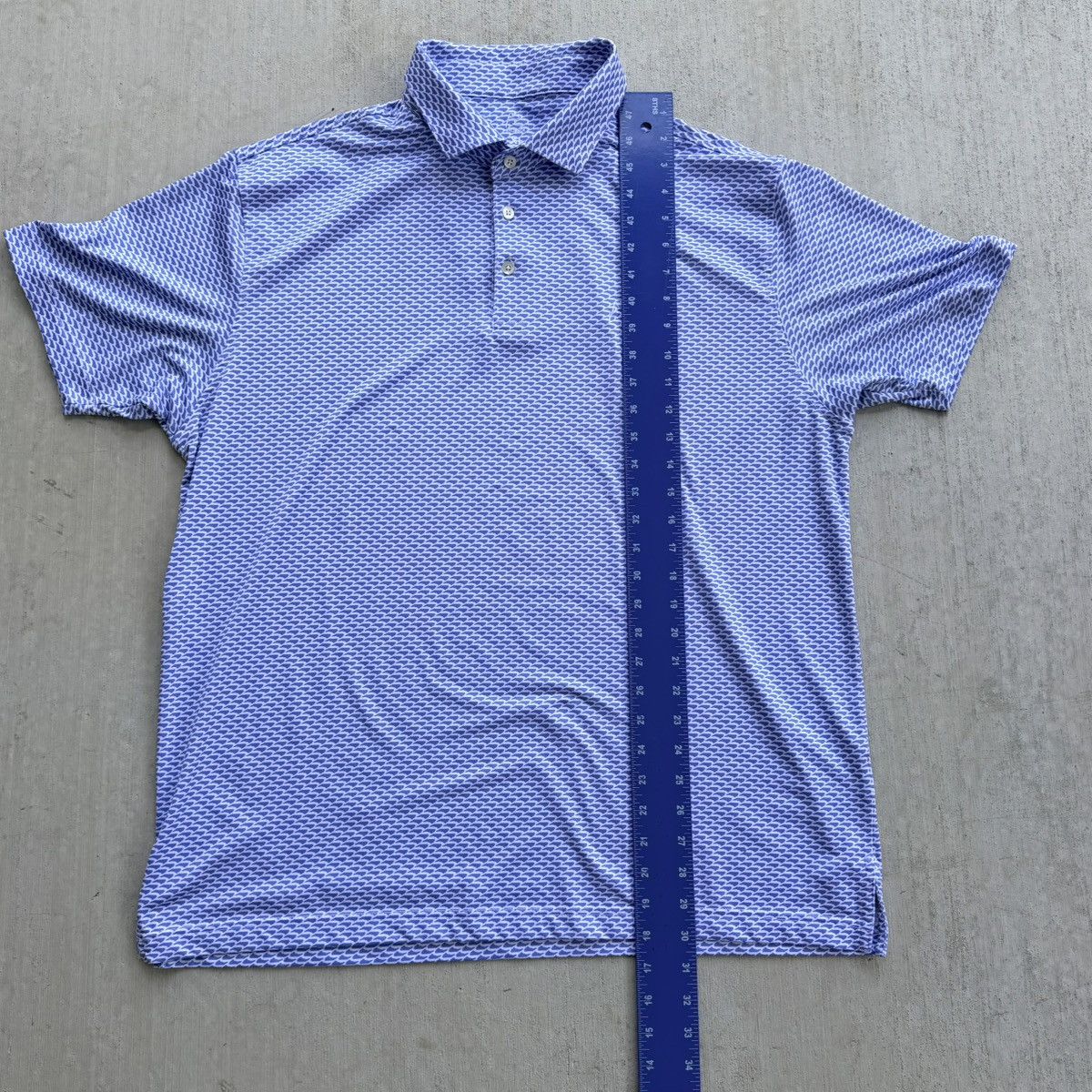 Other Rhoback Golf Polo Shirt XL All Over Print Stretch Size US XL / EU 56 / 4 - 7 Thumbnail