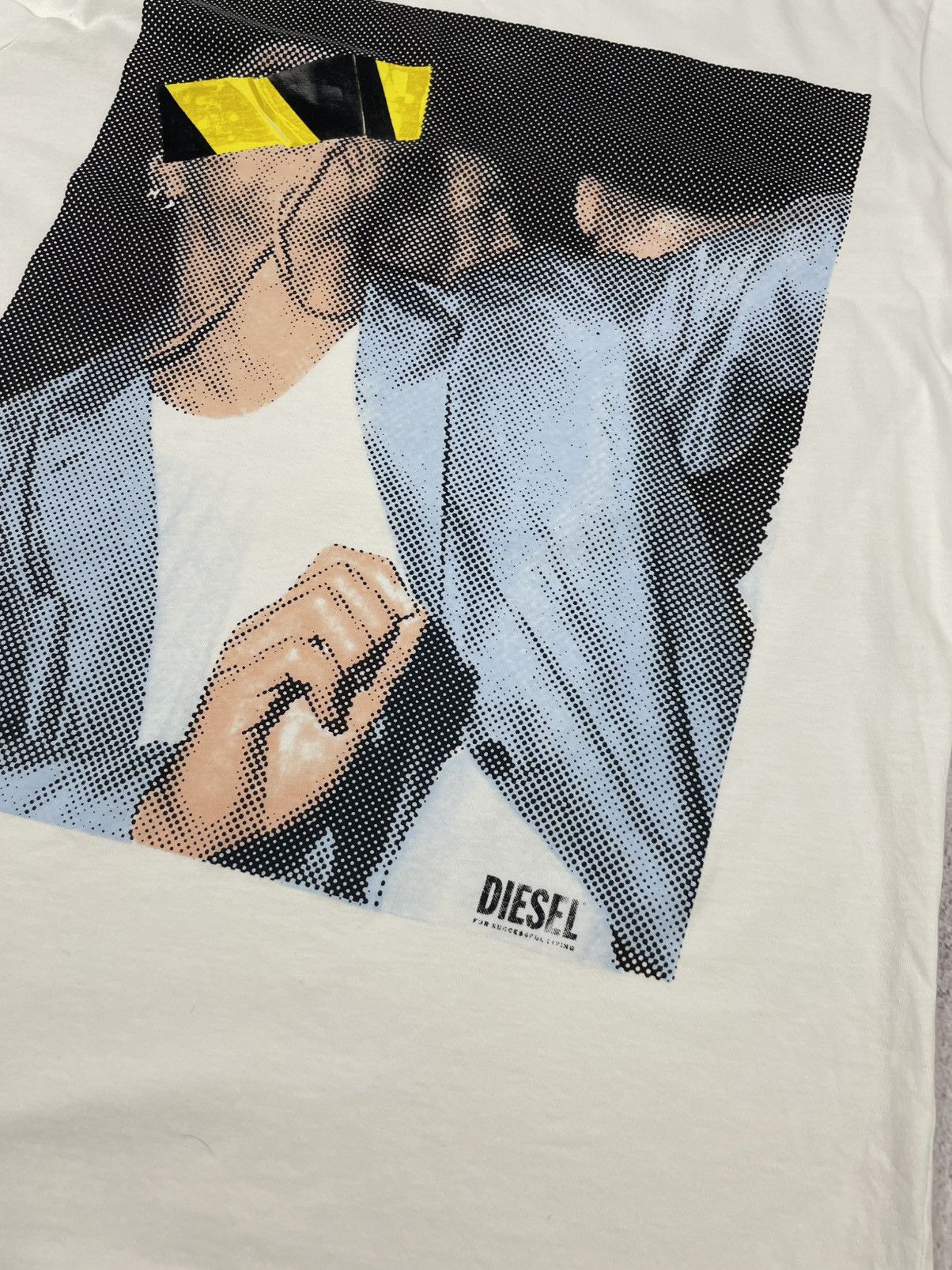 Diesel Archive DIESEL T SHIRT MORE KAOS big PRINT TEE ,size L Size US L / EU 52-54 / 3 - 5 Thumbnail