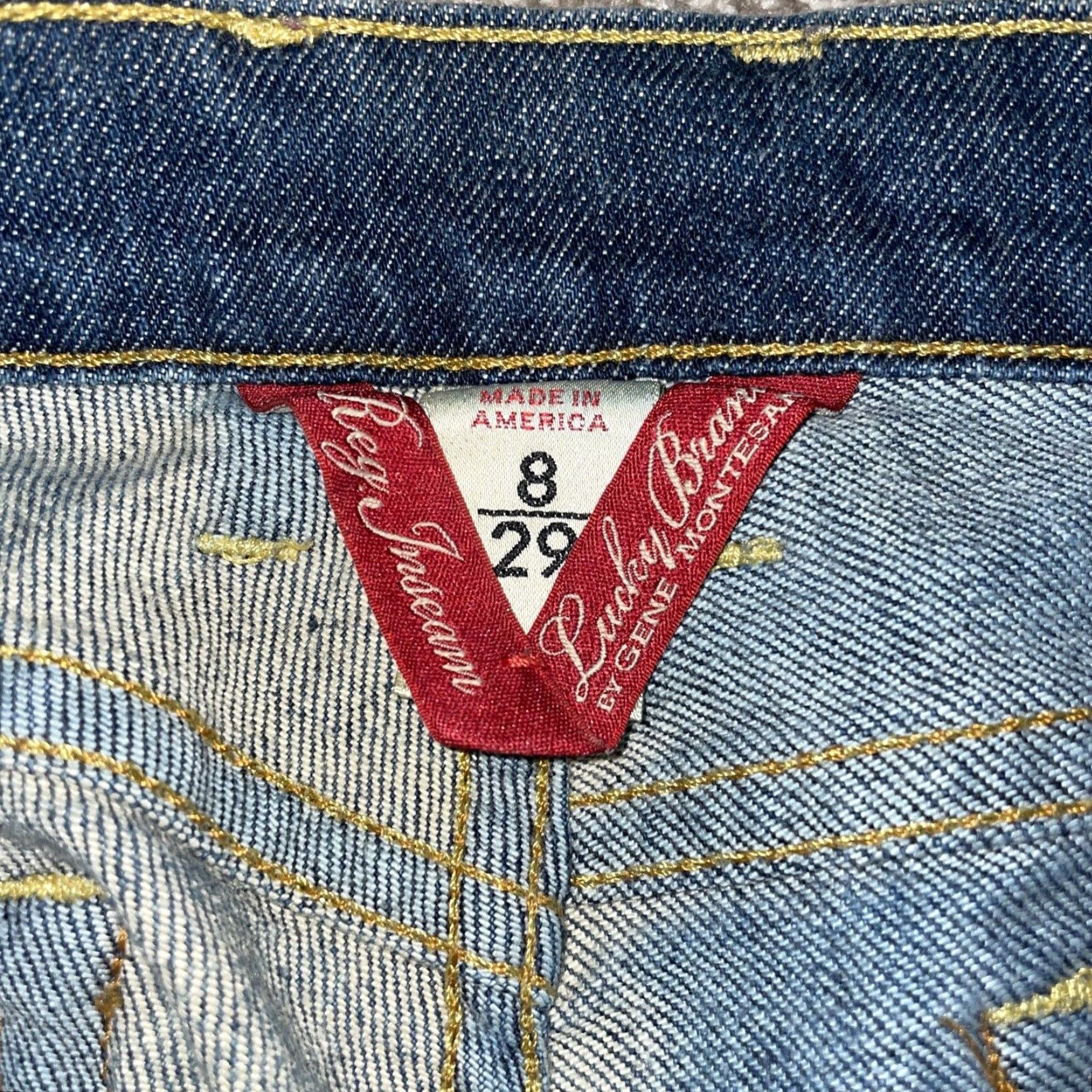 Lucky Brand Lucky Brand Women’s Jeans Bootcut Size 8 Regular Blue 32 Inseam Size 30" / US 8 / IT 44 - 3 Thumbnail