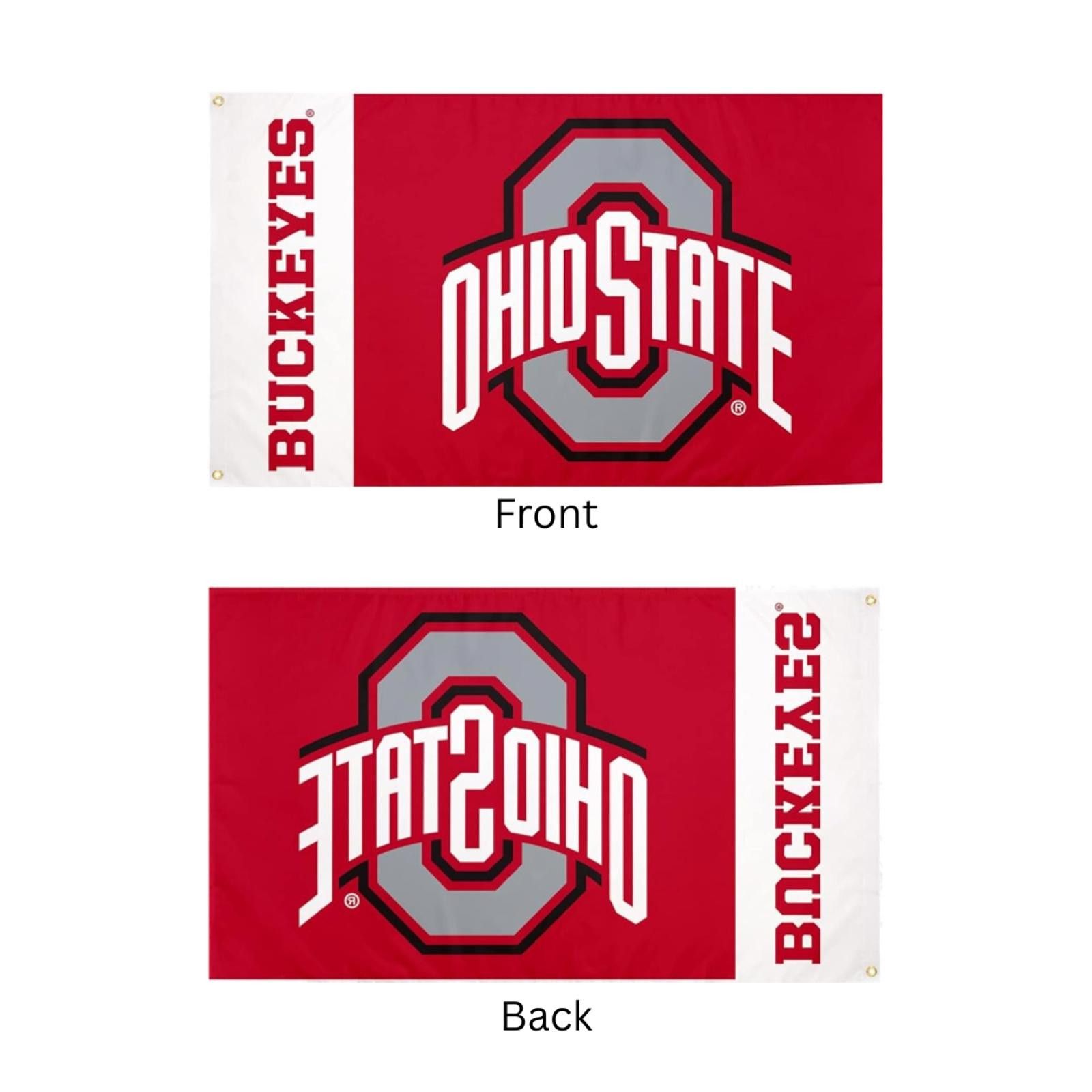 Other Ohio State Buckeyes Flag 3x5ft Size ONE SIZE - 2 Thumbnail