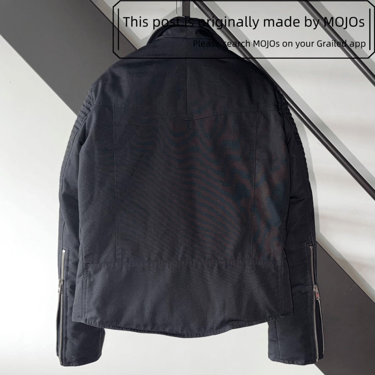 Givenchy Sz 48 Givenchy Bike Rider Padded Jacket mojos944 Size US M / EU 48-50 / 2 - 2 Thumbnail