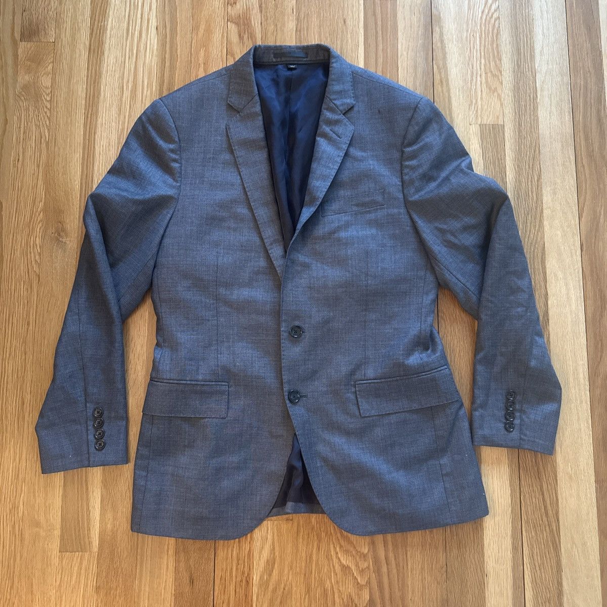 J.Crew J Crew Ludlow 38S Suit Jacket Tollegno 1900 Italy Size 38S - 1 Thumbnail