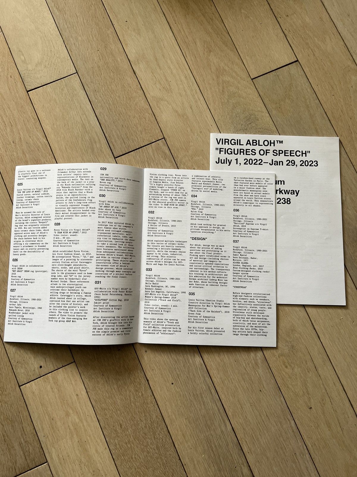Virgil Abloh “Figures of Speech” Brooklyn Museum Size ONE SIZE - 2 Thumbnail