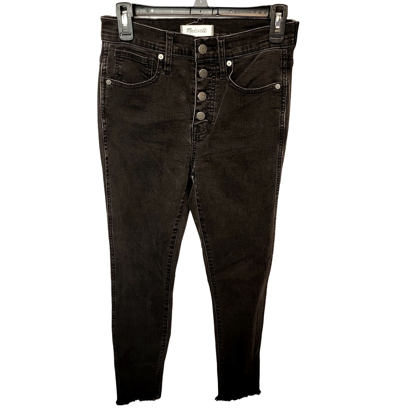 Madewell Madewell Black Skinny Jeans Size 25 Size 25" / US 0 / IT 36 - 2 Thumbnail