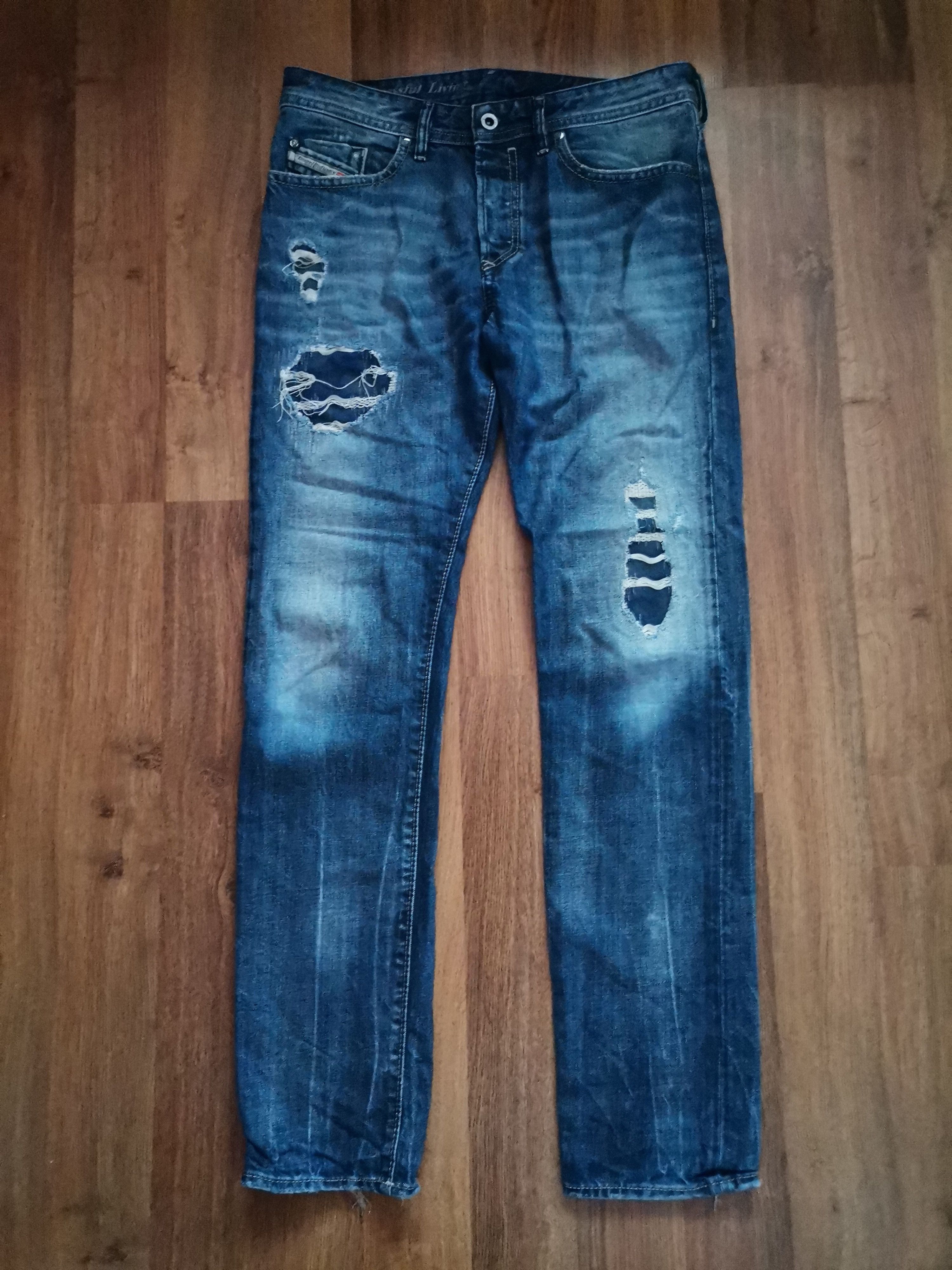 Diesel Diesel Buster Distressed Jeans Size US 31 - 1 Thumbnail